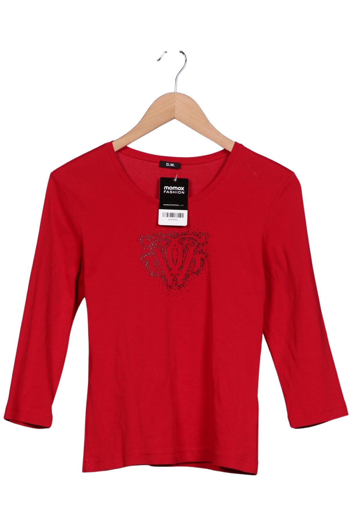 

Gerry Weber Damen Langarmshirt, rot, Gr. 38