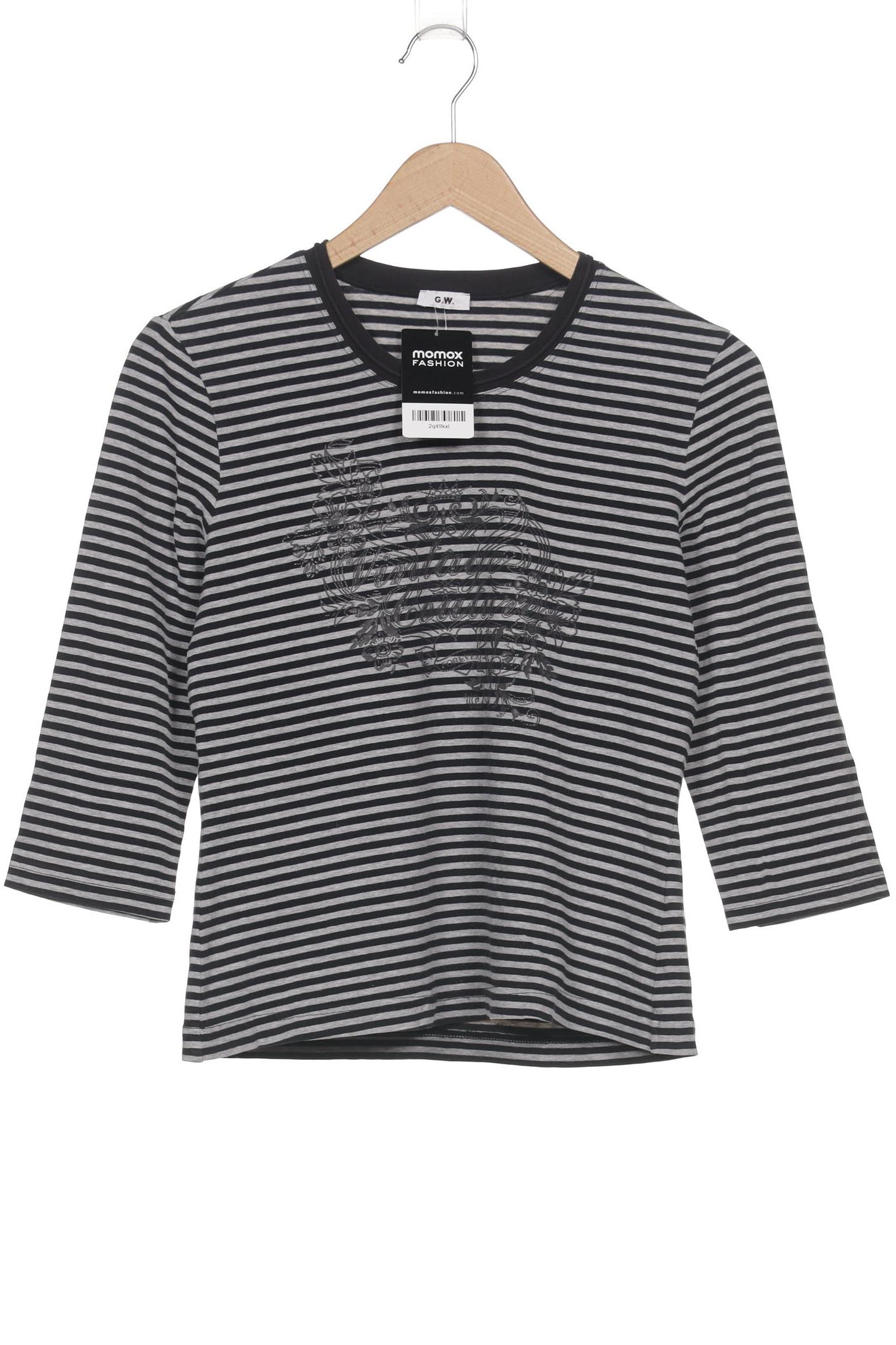 

Gerry Weber Damen Langarmshirt, grau, Gr. 36