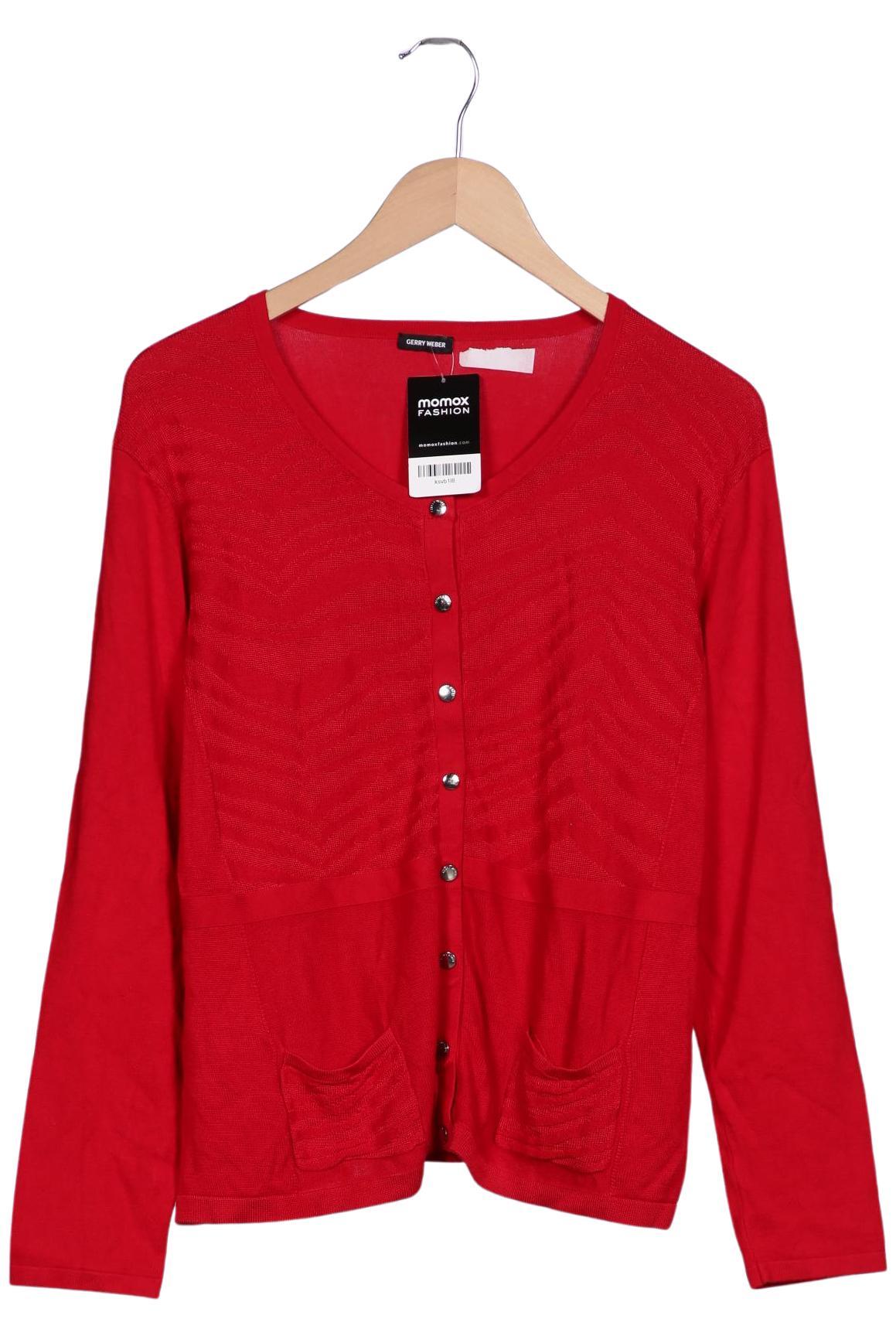 

Gerry Weber Damen Strickjacke, rot, Gr. 44