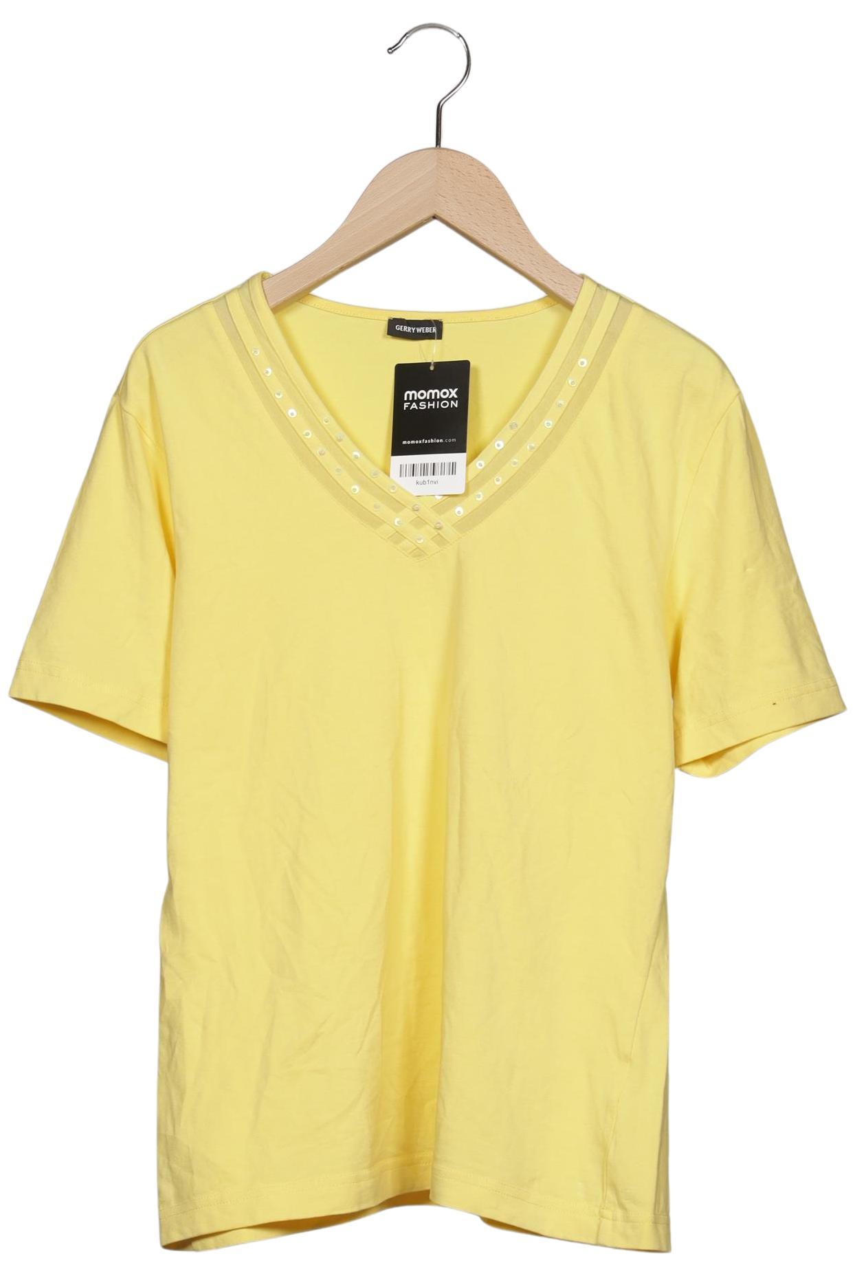 

Gerry Weber Damen T-Shirt, gelb, Gr. 38