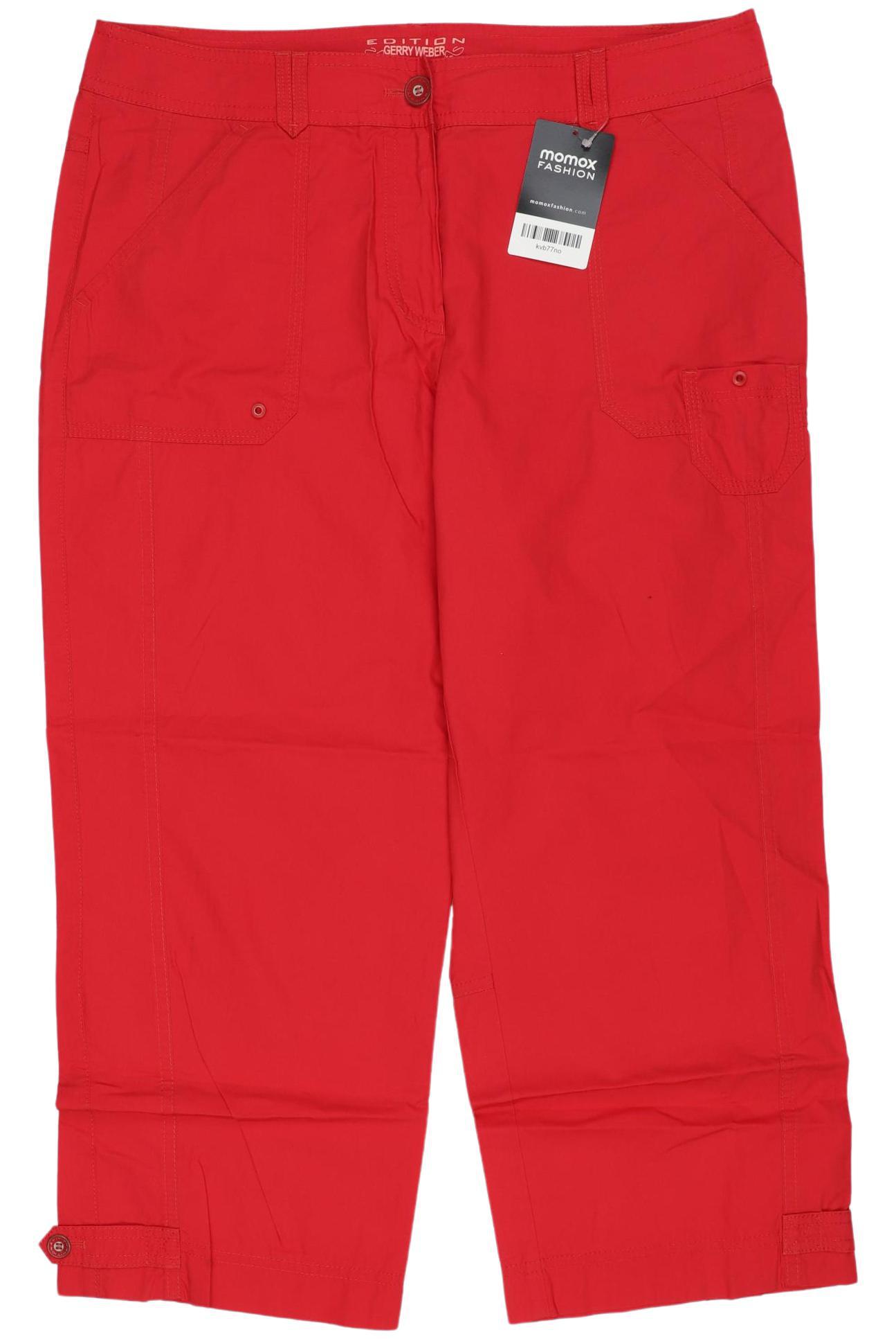

Gerry Weber Damen Stoffhose, rot, Gr. 40