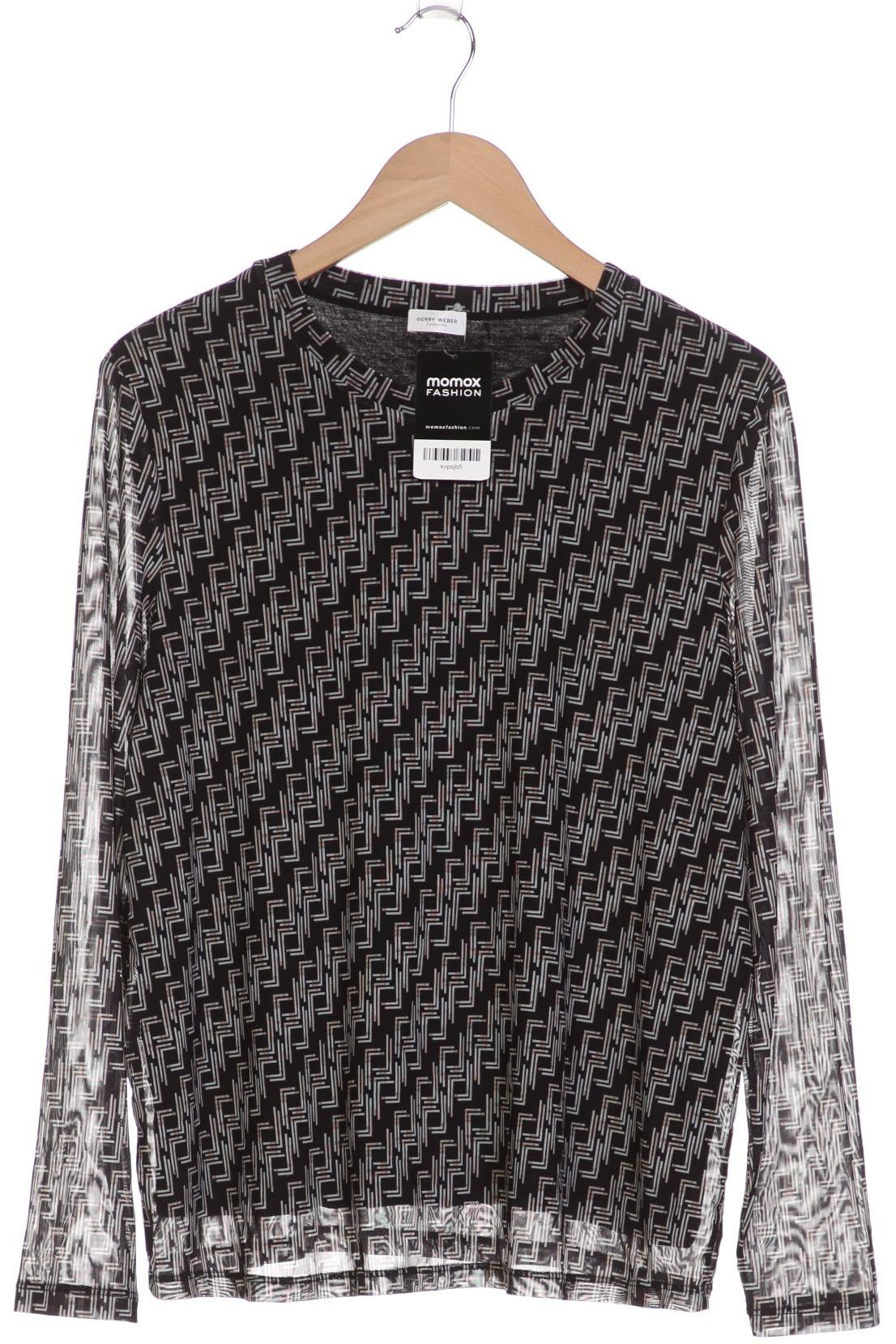 

Gerry Weber Damen Langarmshirt, schwarz, Gr. 46