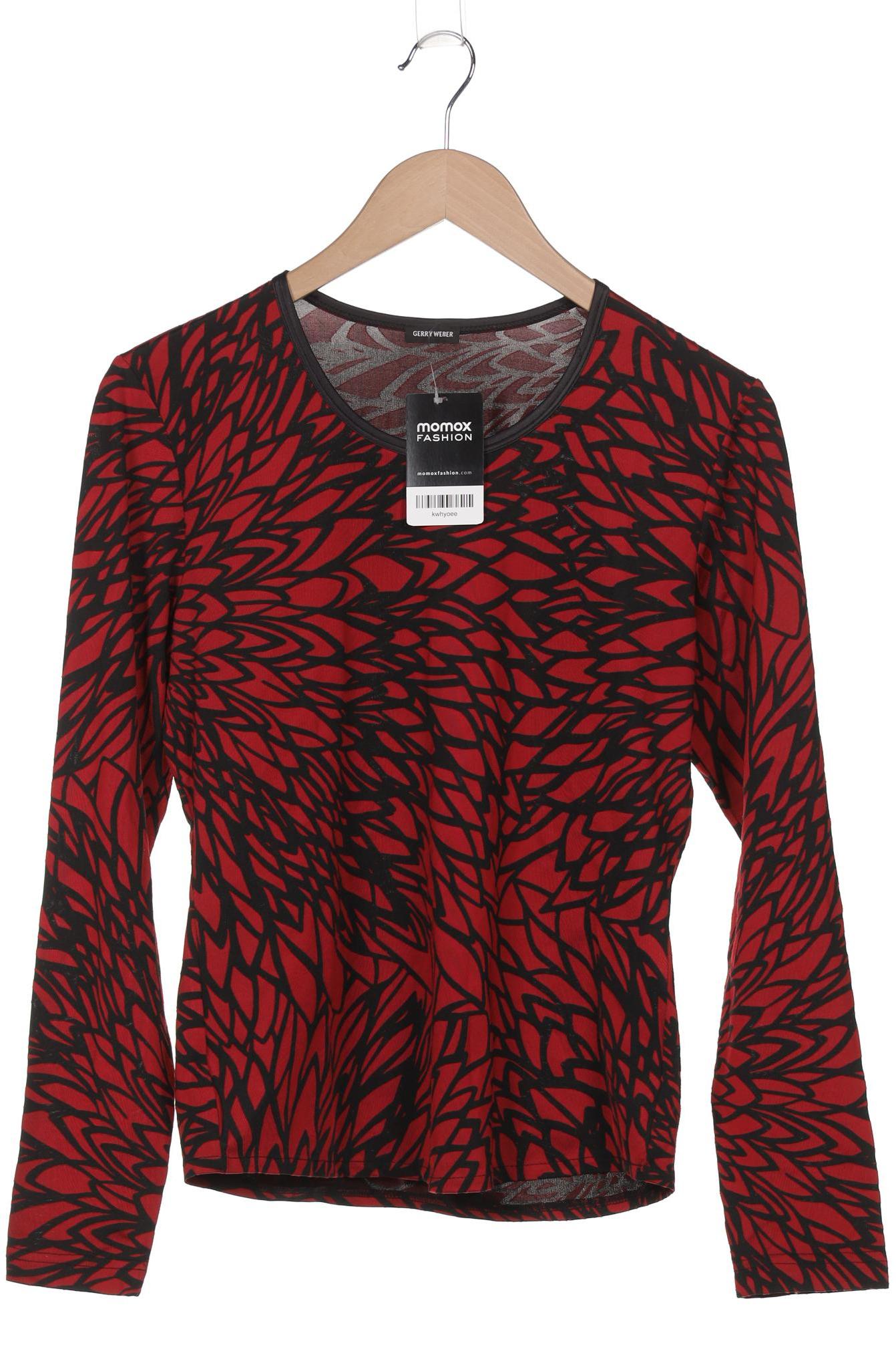 

Gerry Weber Damen Langarmshirt, rot, Gr. 38