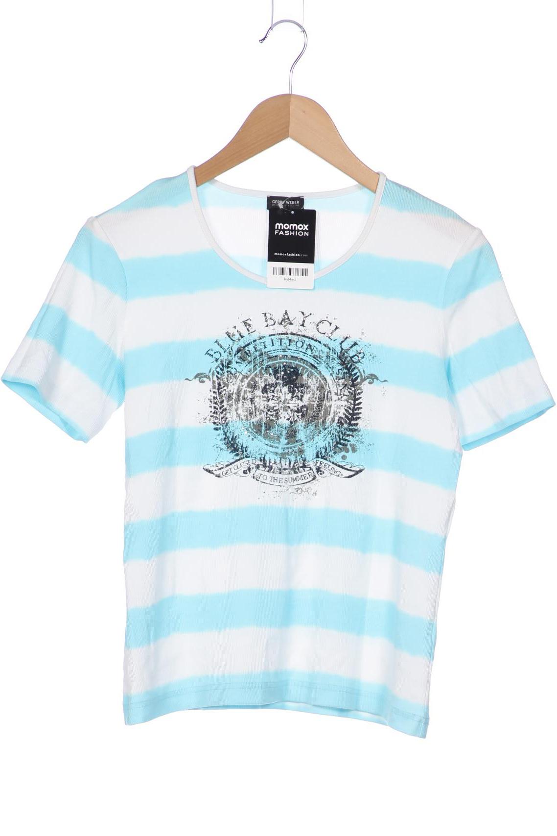 

Gerry Weber Damen T-Shirt, hellblau, Gr. 38