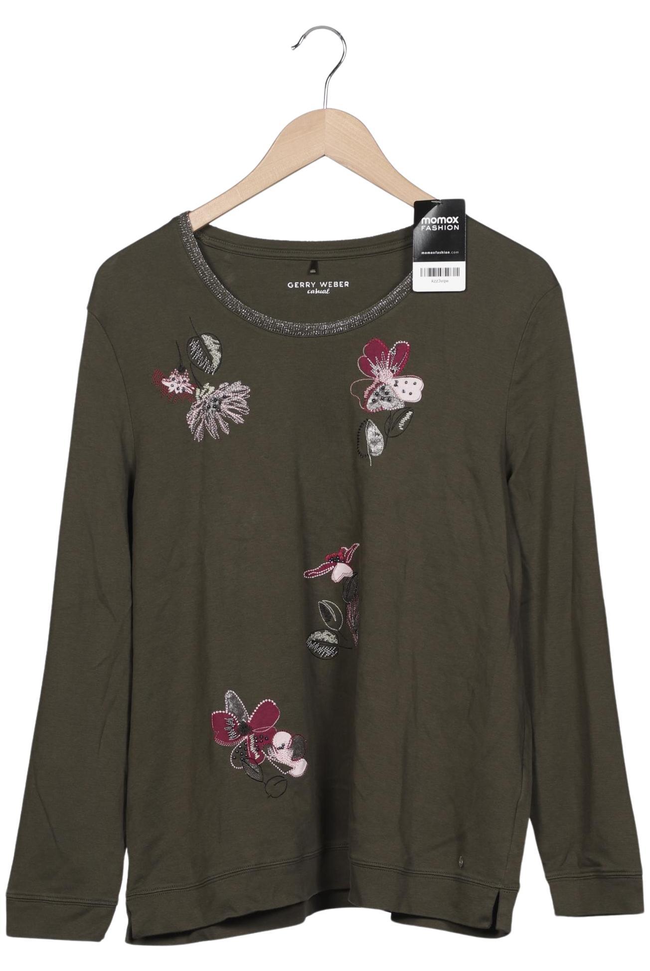 

Gerry Weber Damen Sweatshirt, grün, Gr. 48