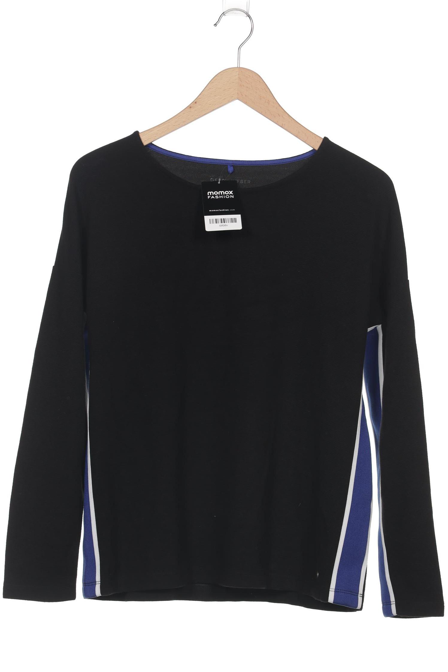 

Gerry Weber Damen Langarmshirt, schwarz, Gr. 40