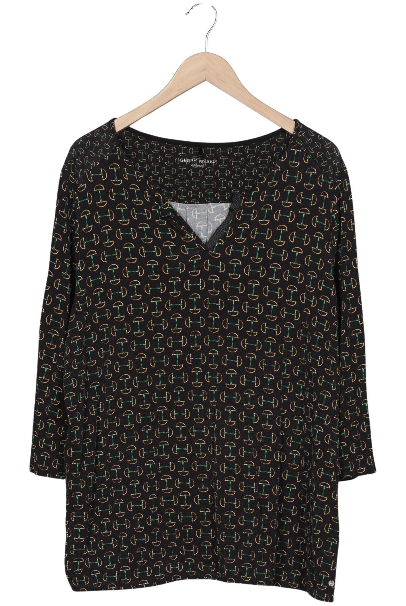 

Gerry Weber Damen Langarmshirt, schwarz, Gr. 46