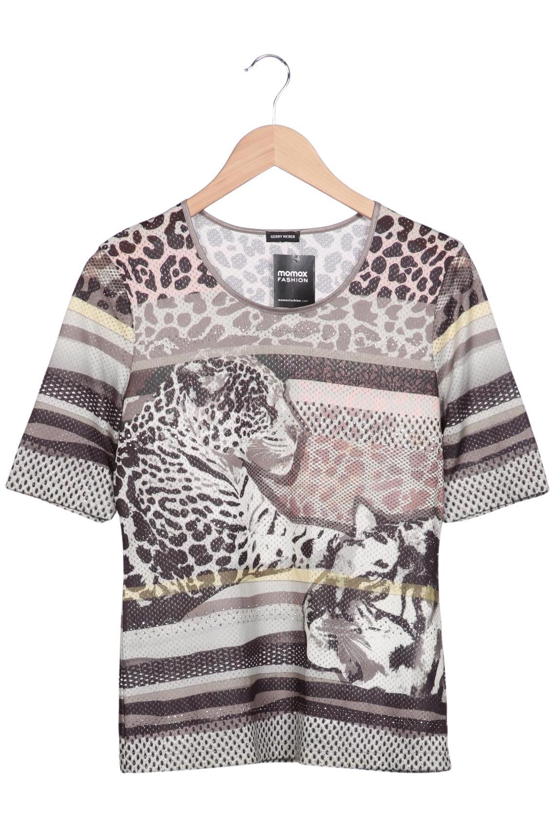 

Gerry Weber Damen T-Shirt, mehrfarbig, Gr. 38