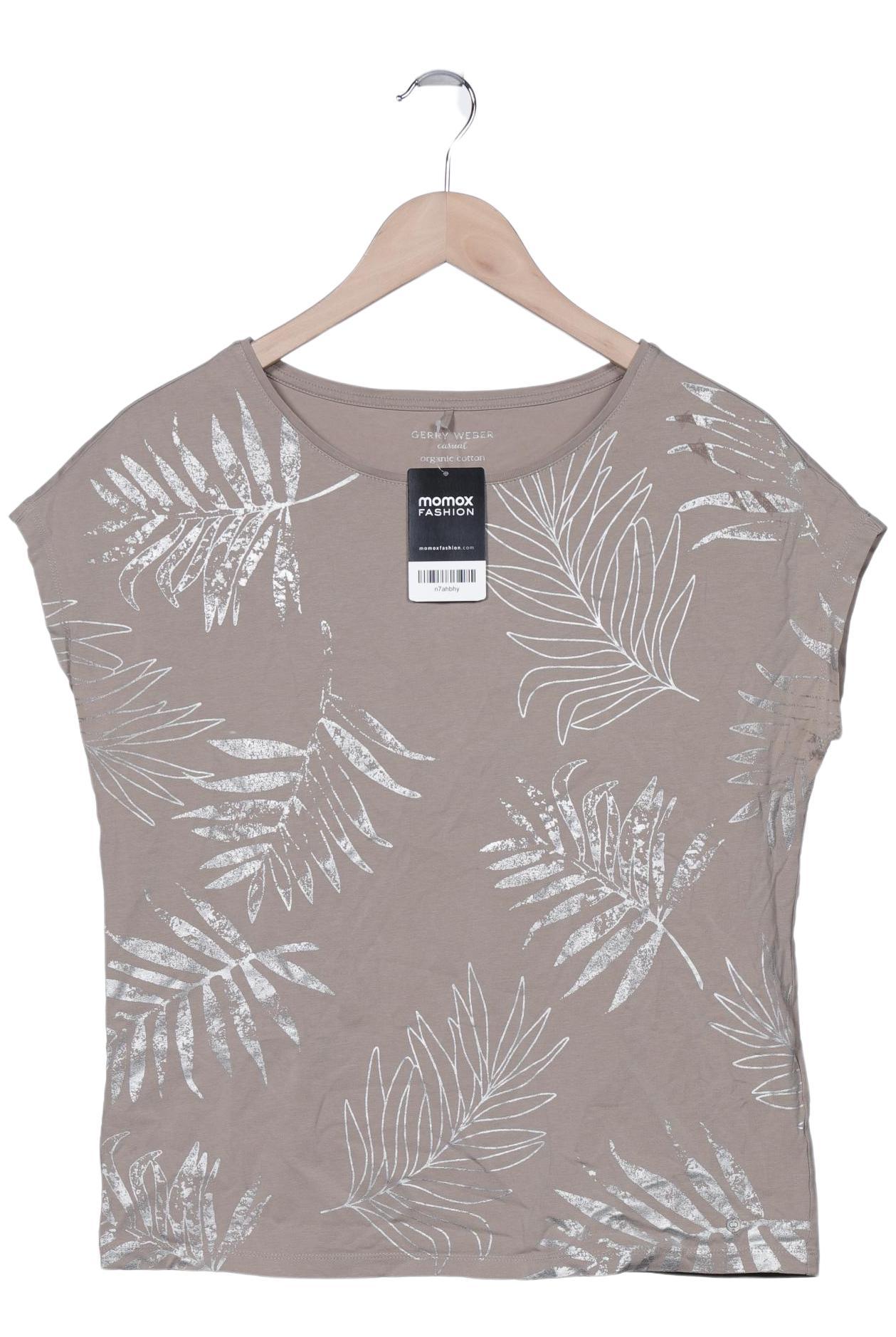 

Gerry Weber Damen T-Shirt, beige, Gr. 38