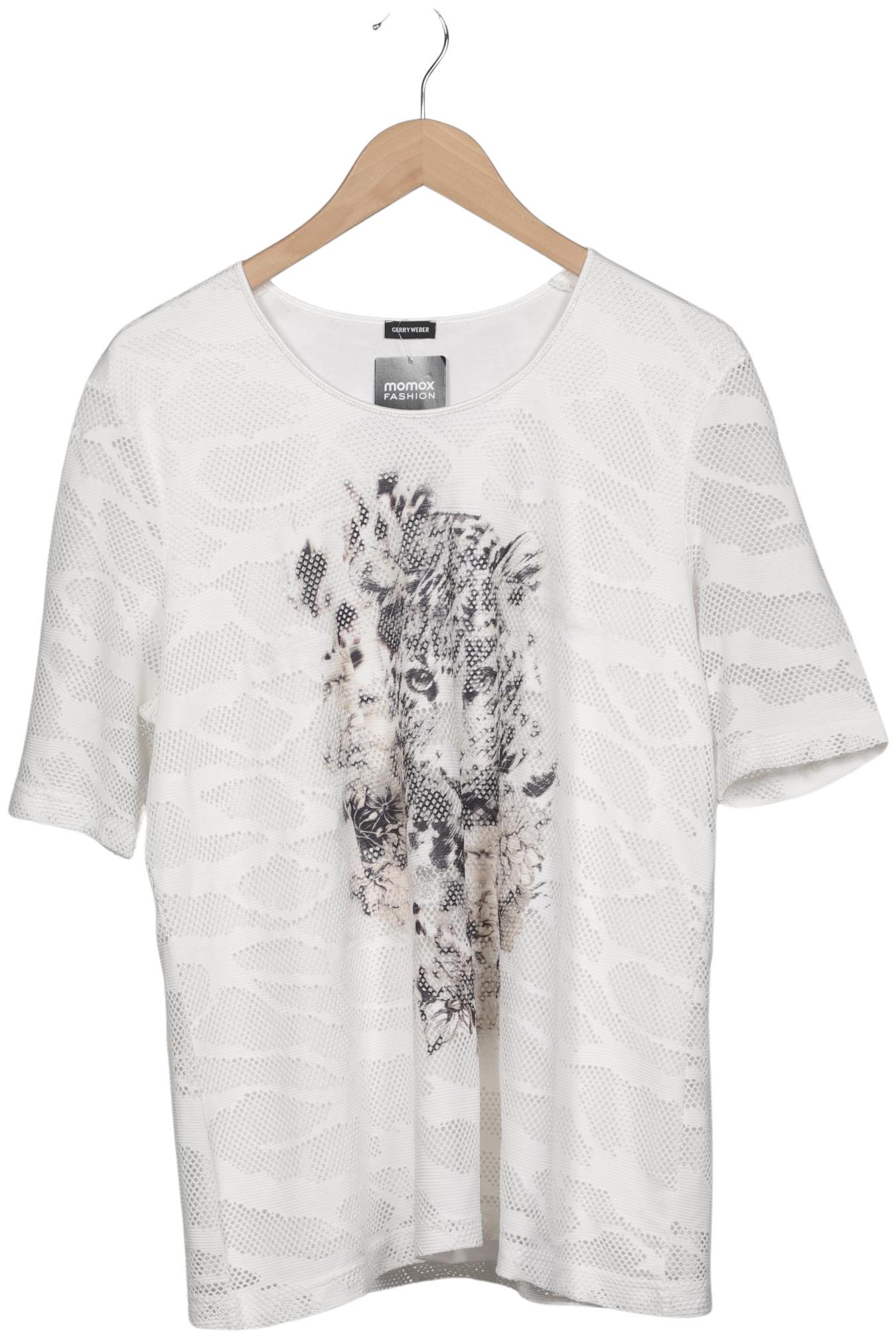 

Gerry Weber Damen T-Shirt, weiß, Gr. 46