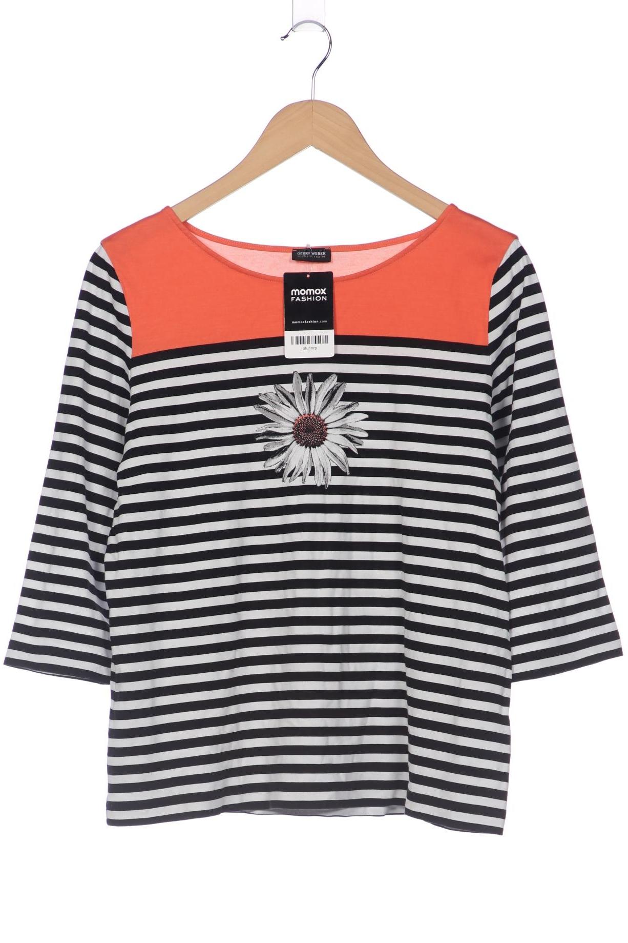 

Gerry Weber Damen Langarmshirt, weiß, Gr. 42