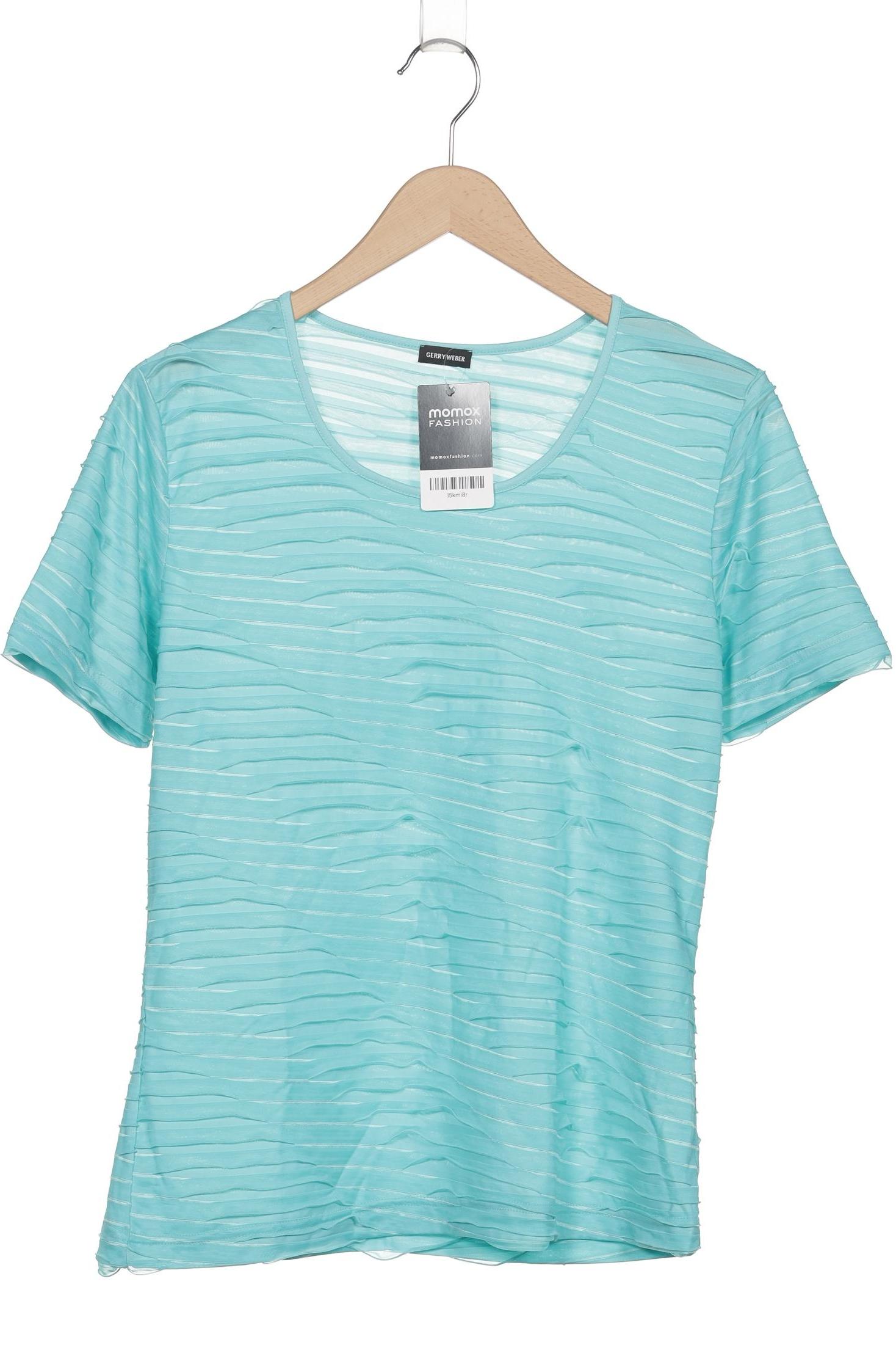 

Gerry Weber Damen T-Shirt, hellblau, Gr. 38