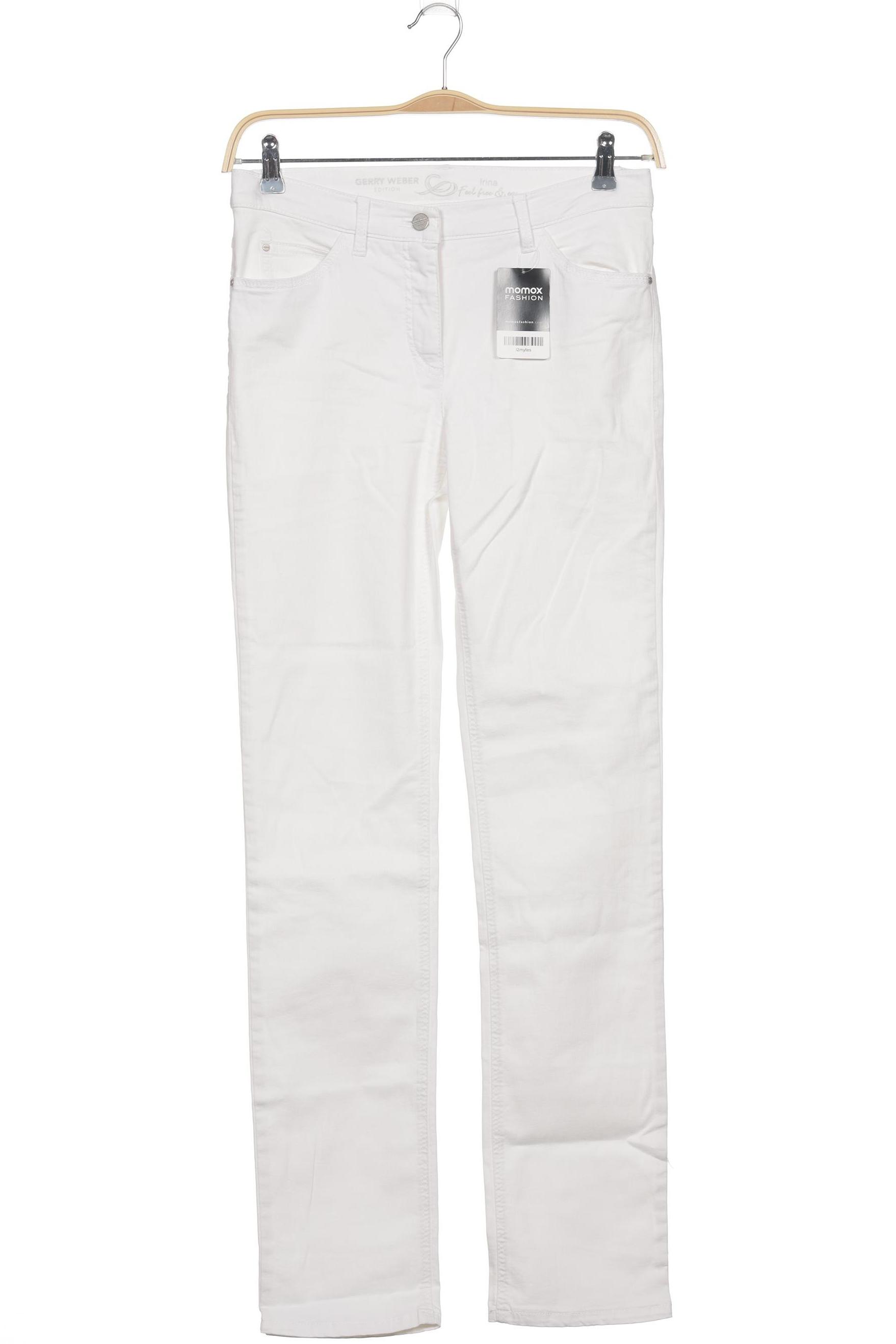 

Gerry Weber Damen Jeans, weiß, Gr. 38