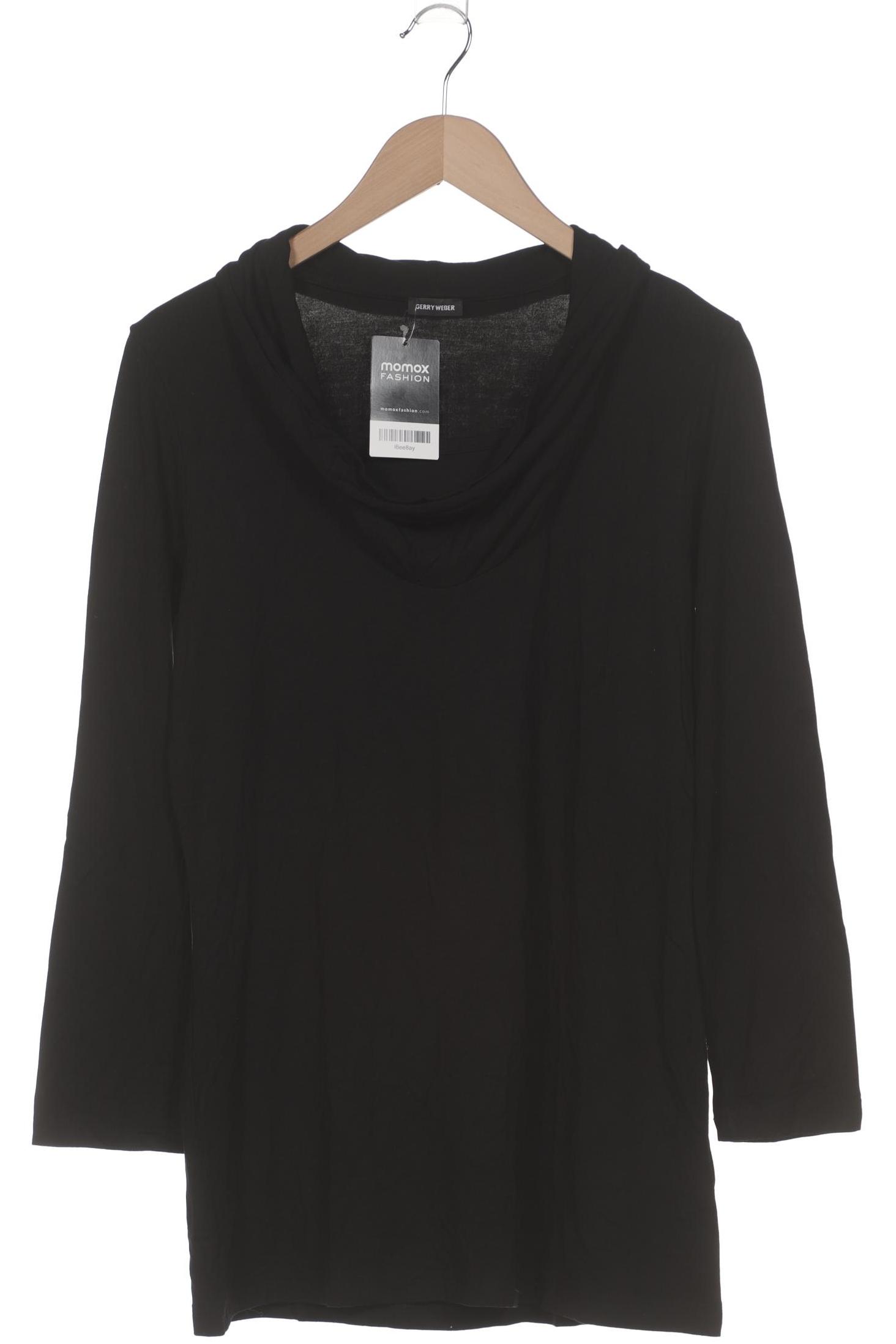 

Gerry Weber Damen Langarmshirt, schwarz, Gr. 40