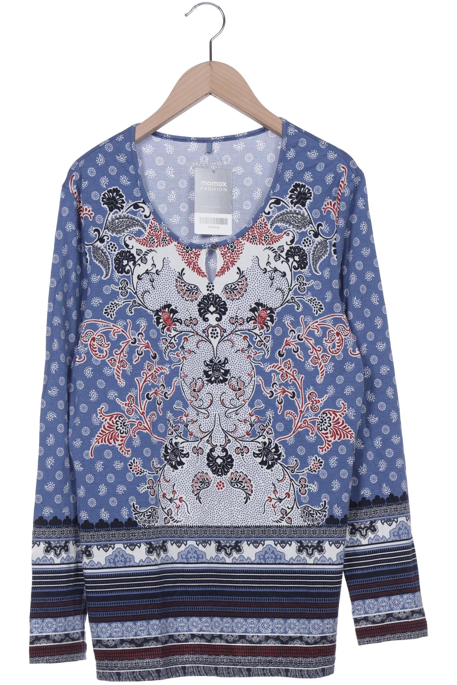 

Gerry Weber Damen Langarmshirt, blau, Gr. 42