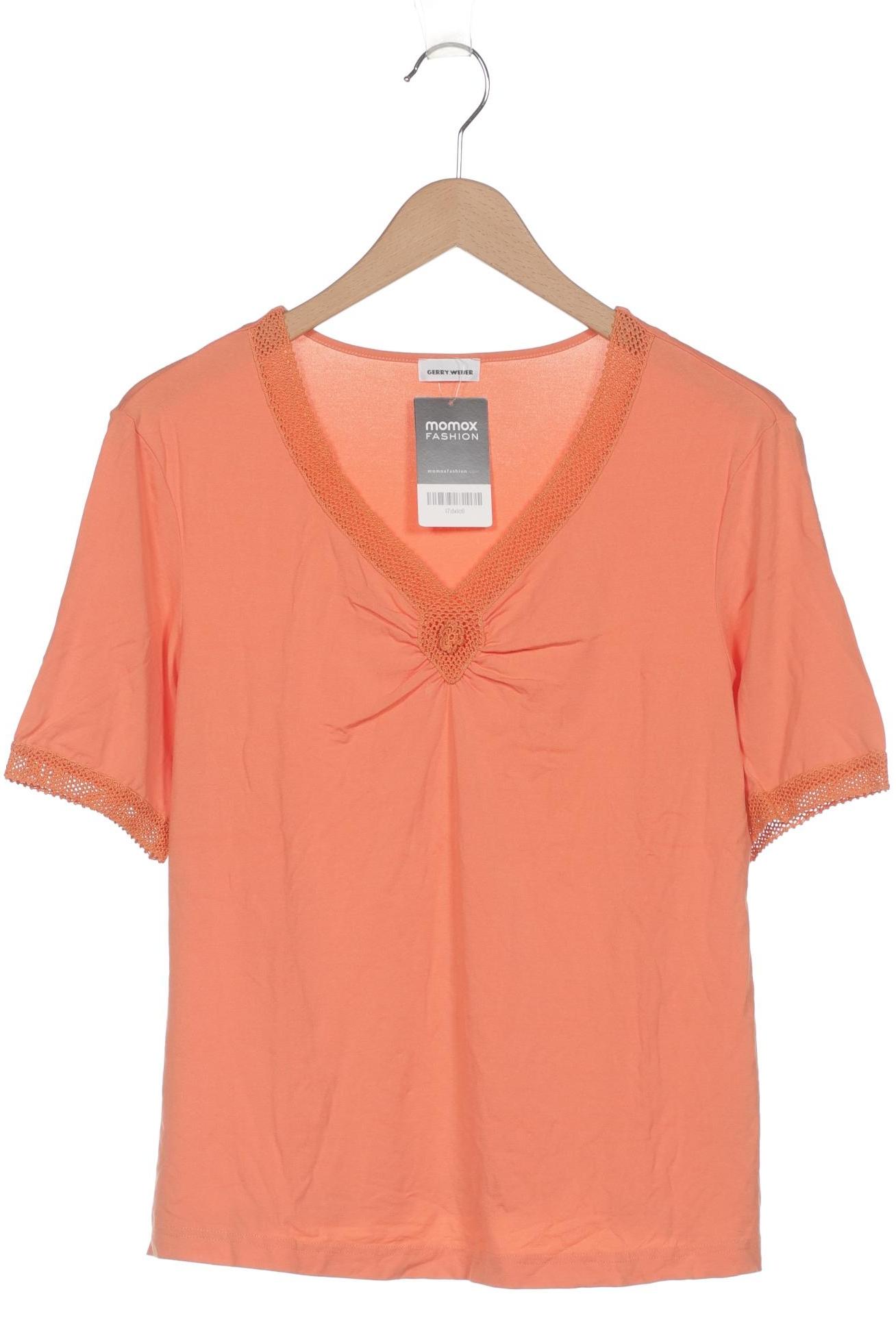 

Gerry Weber Damen T-Shirt, orange, Gr. 42