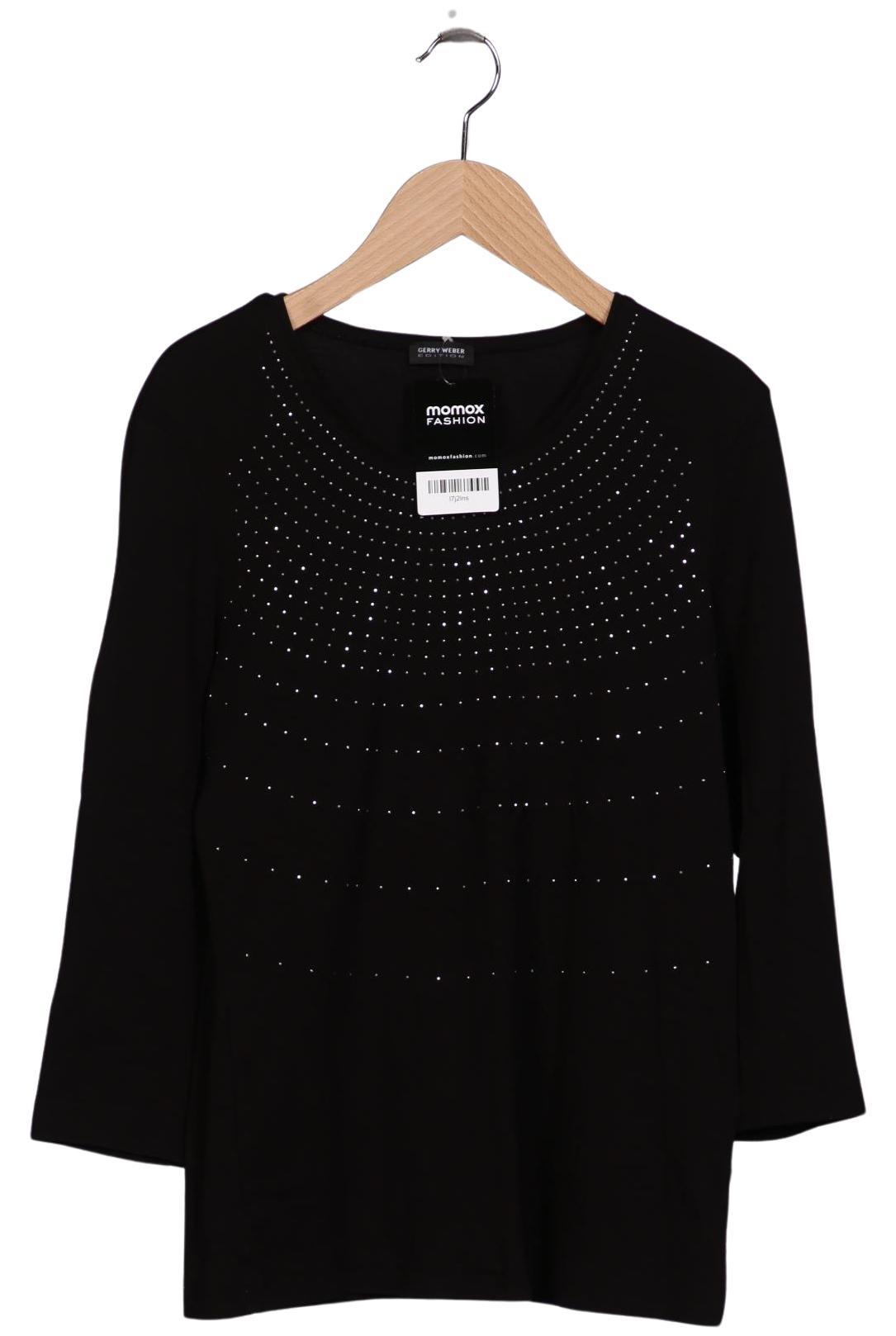 

Gerry Weber Damen Langarmshirt, schwarz, Gr. 36