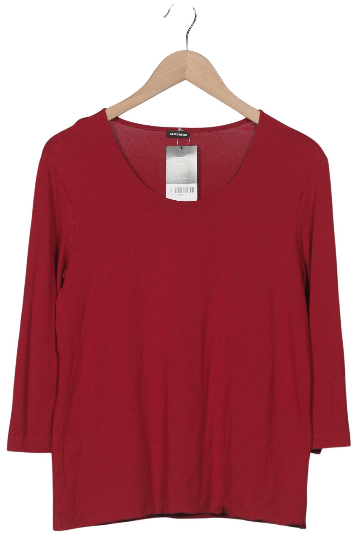

Gerry Weber Damen Langarmshirt, rot, Gr. 44