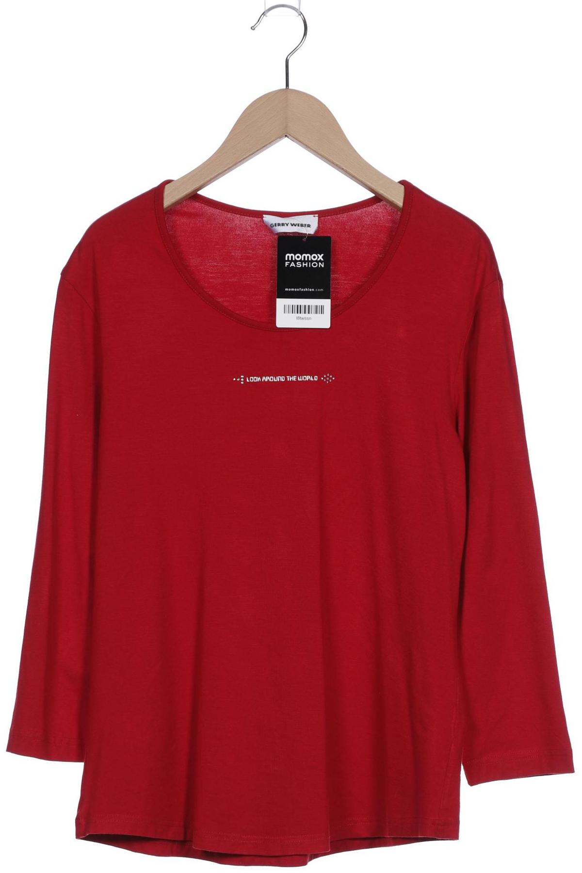 

Gerry Weber Damen Langarmshirt, rot, Gr. 40