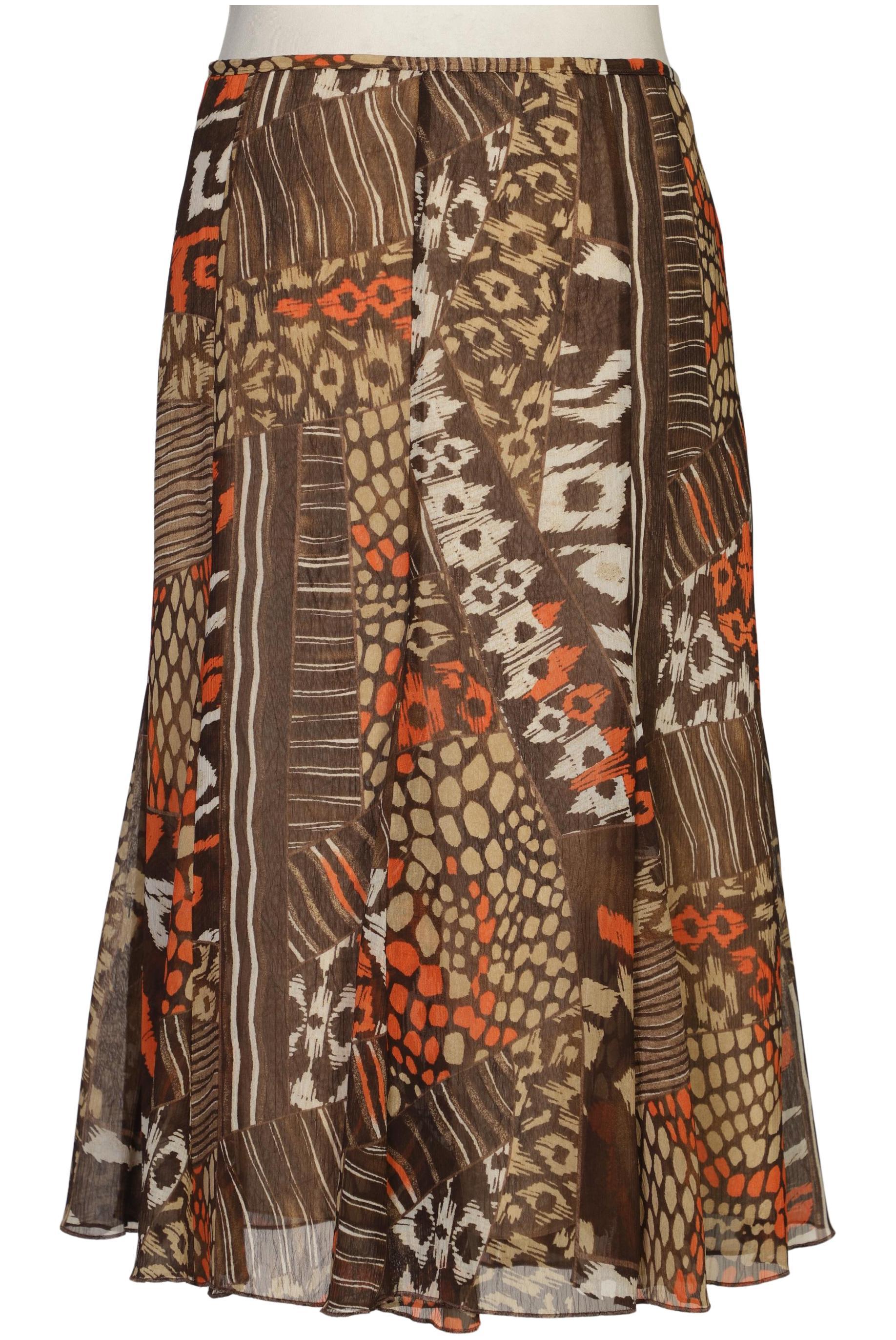 

Gerry Weber Damen Rock, braun, Gr. 48