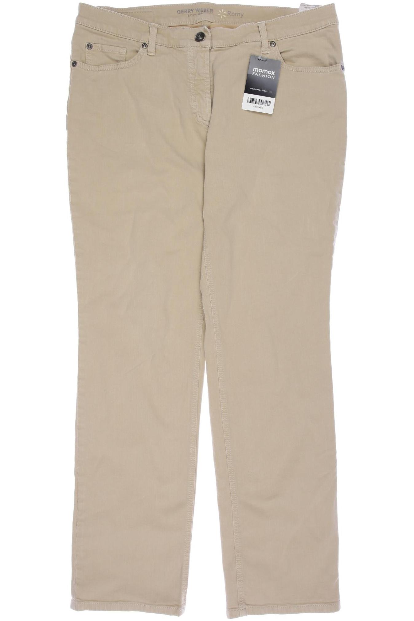 

Gerry Weber Damen Jeans, beige, Gr. 42