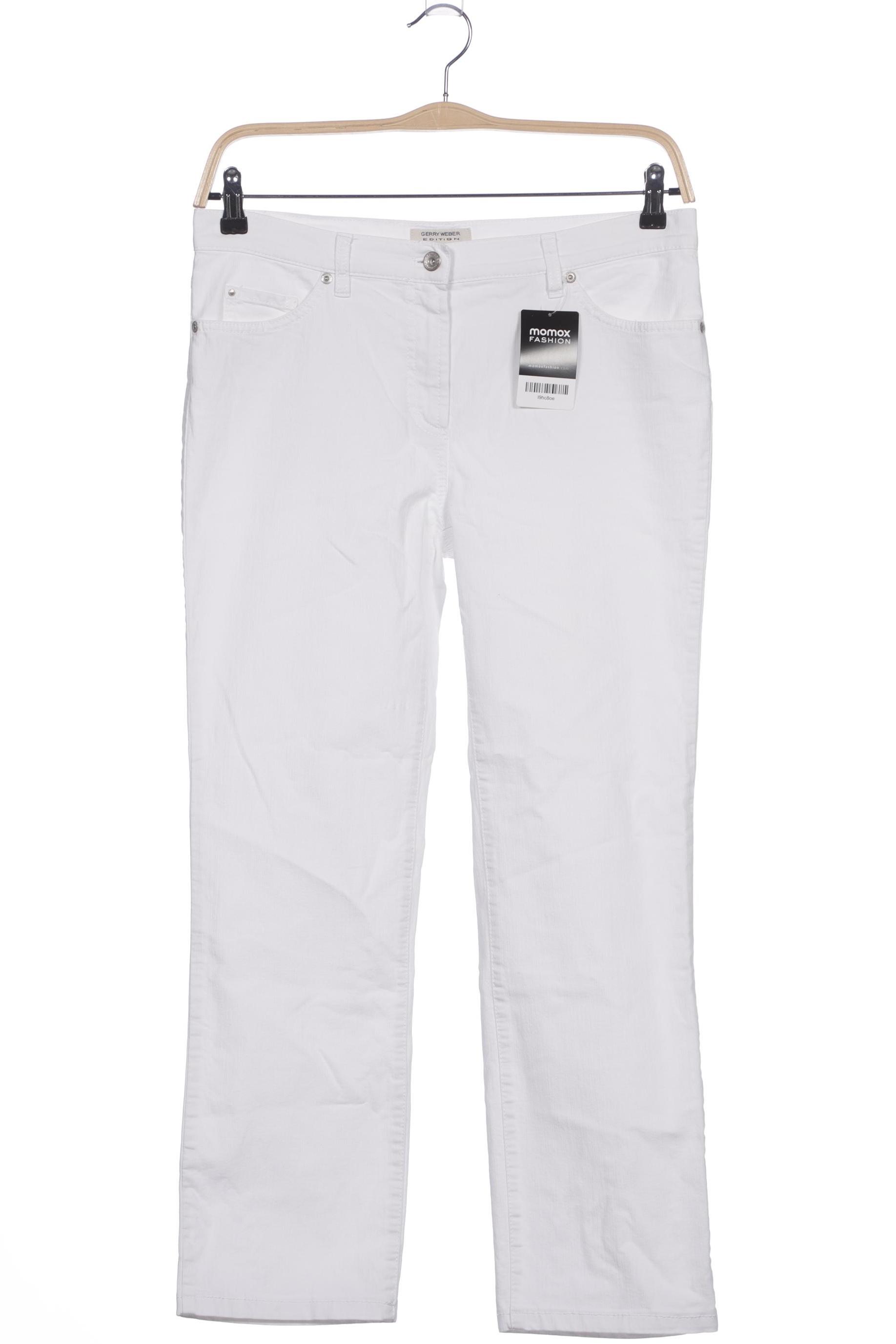 

Gerry Weber Damen Jeans, weiß, Gr. 40