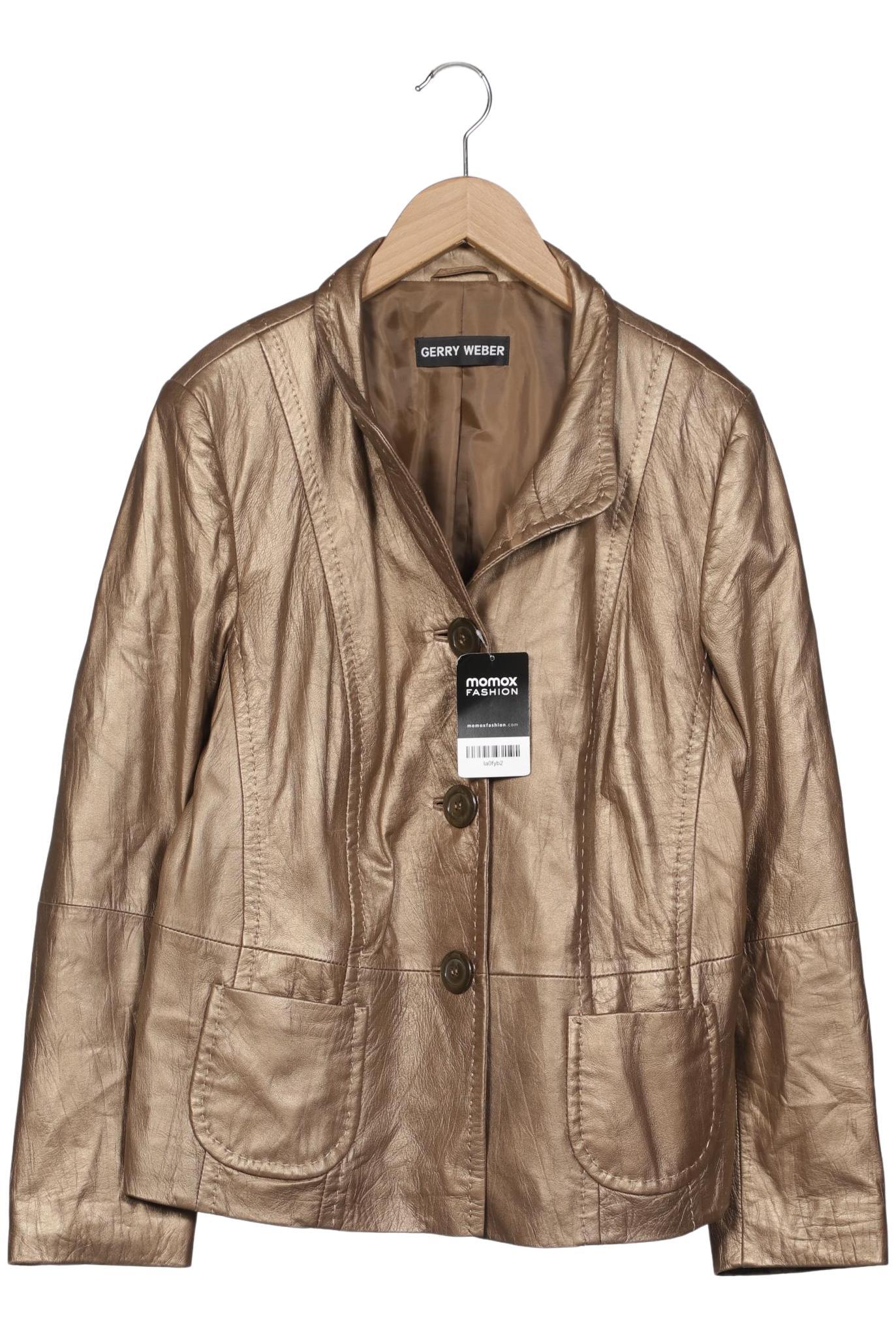 

Gerry Weber Damen Jacke, gold, Gr. 42