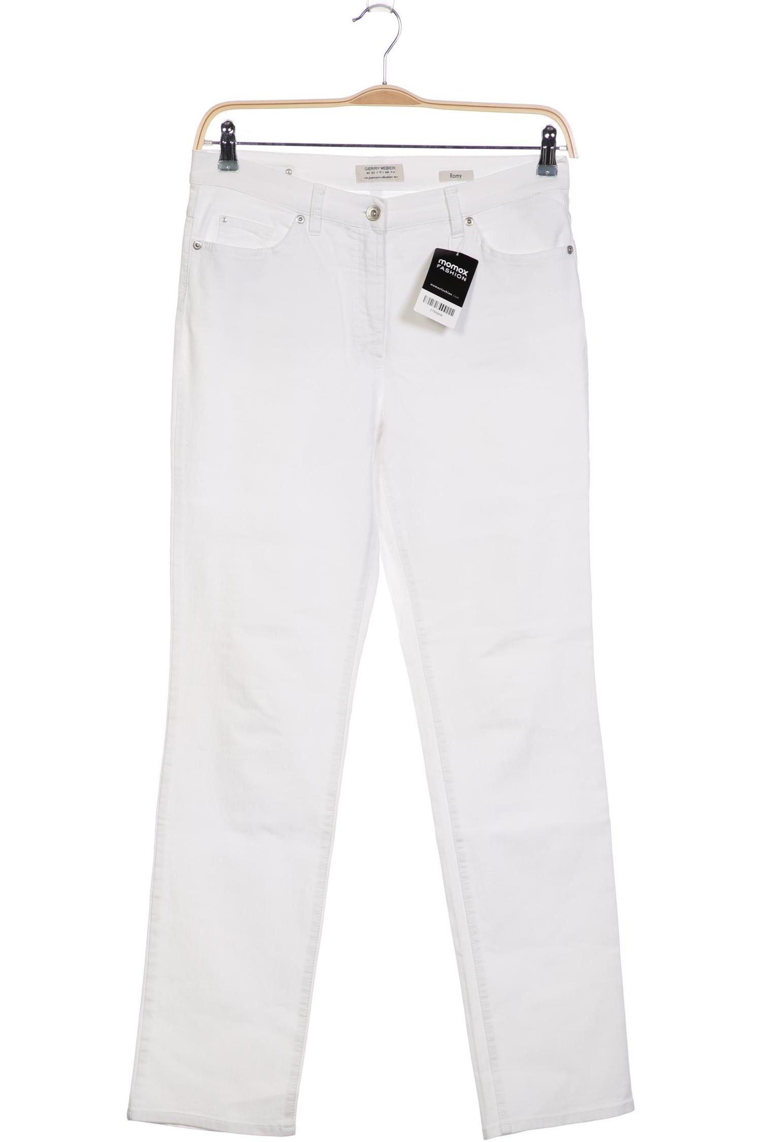 

Gerry Weber Damen Jeans, weiß, Gr. 40