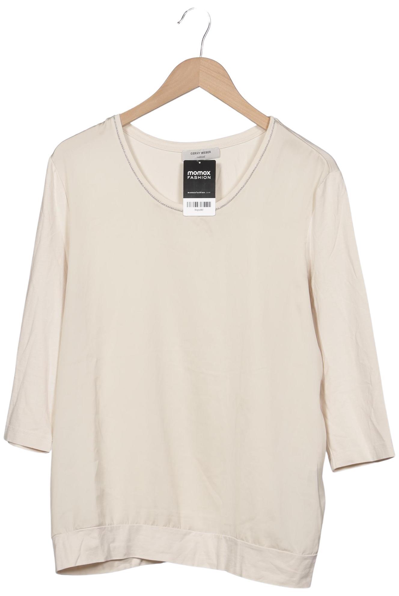 

Gerry Weber Damen Langarmshirt, cremeweiß, Gr. 44