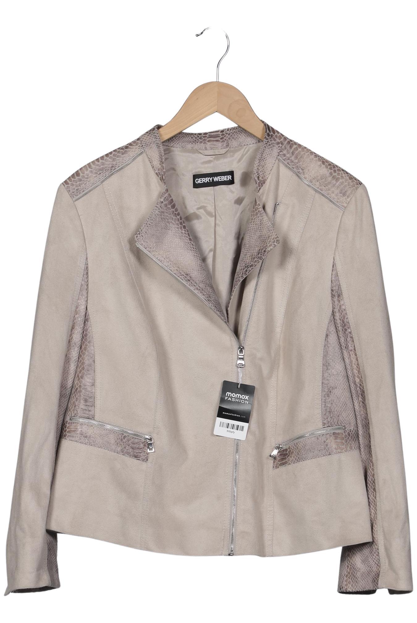 

Gerry Weber Damen Jacke, beige, Gr. 48