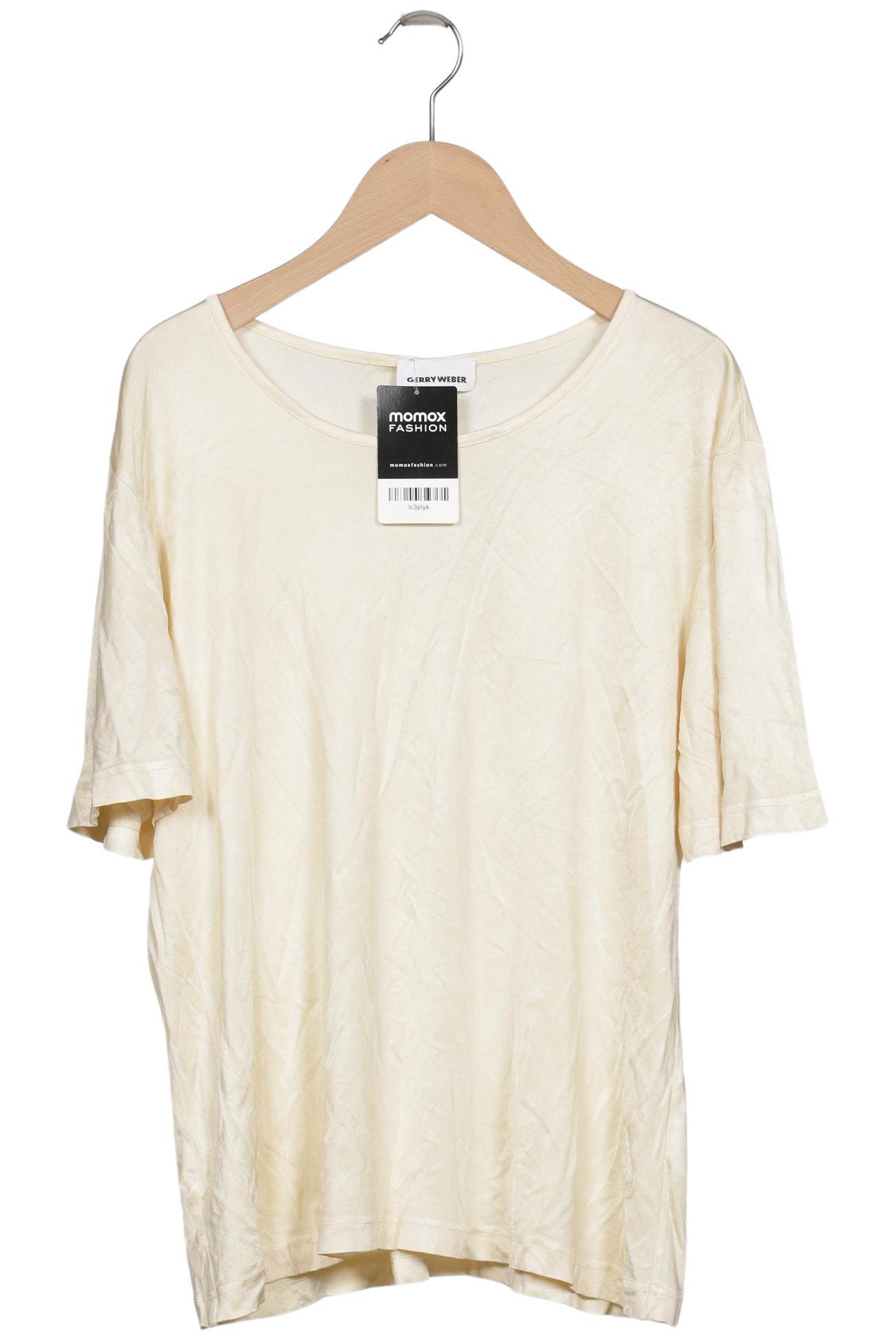 

Gerry Weber Damen T-Shirt, cremeweiß, Gr. 40