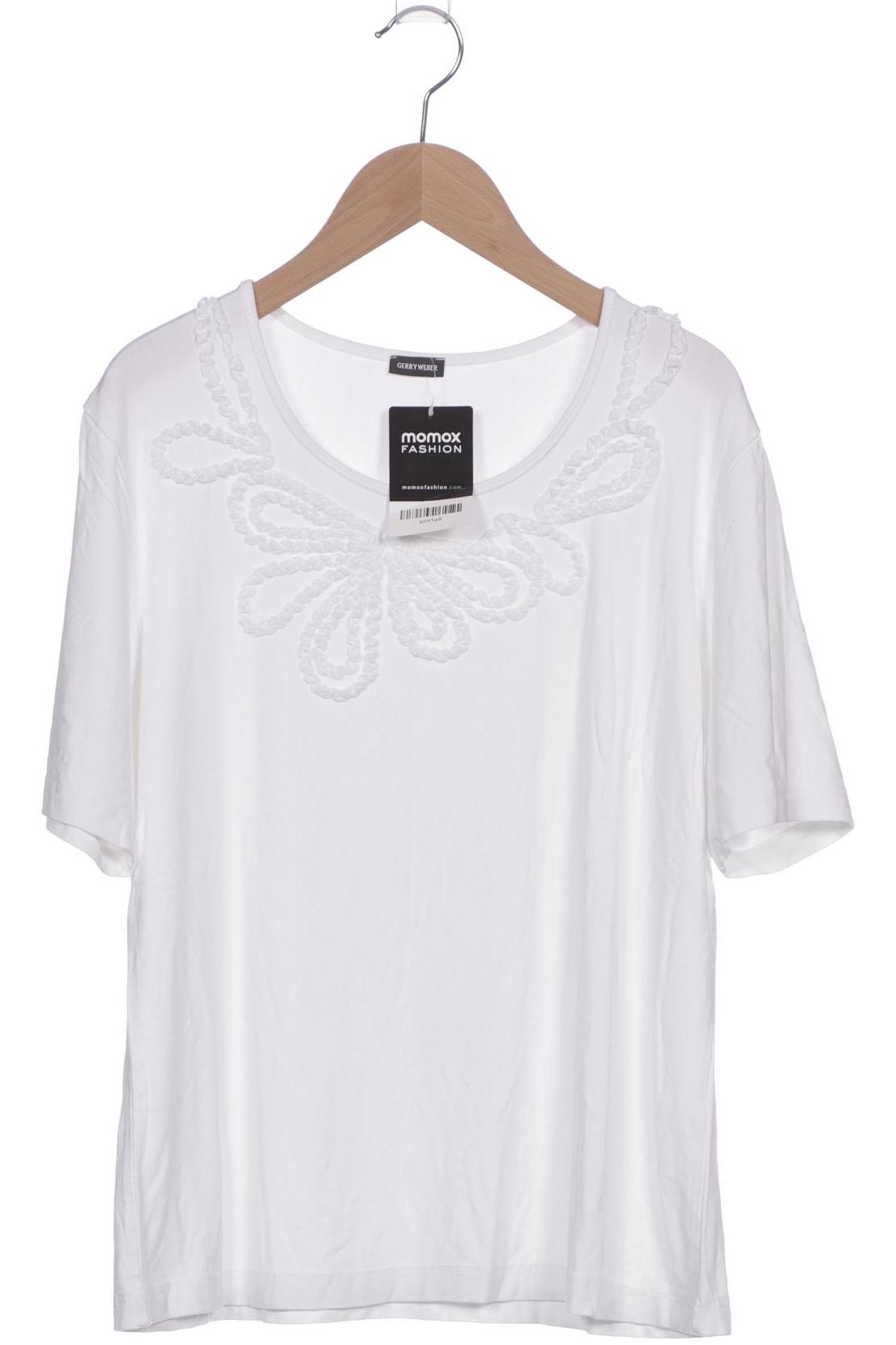 

Gerry Weber Damen T-Shirt, weiß, Gr. 44