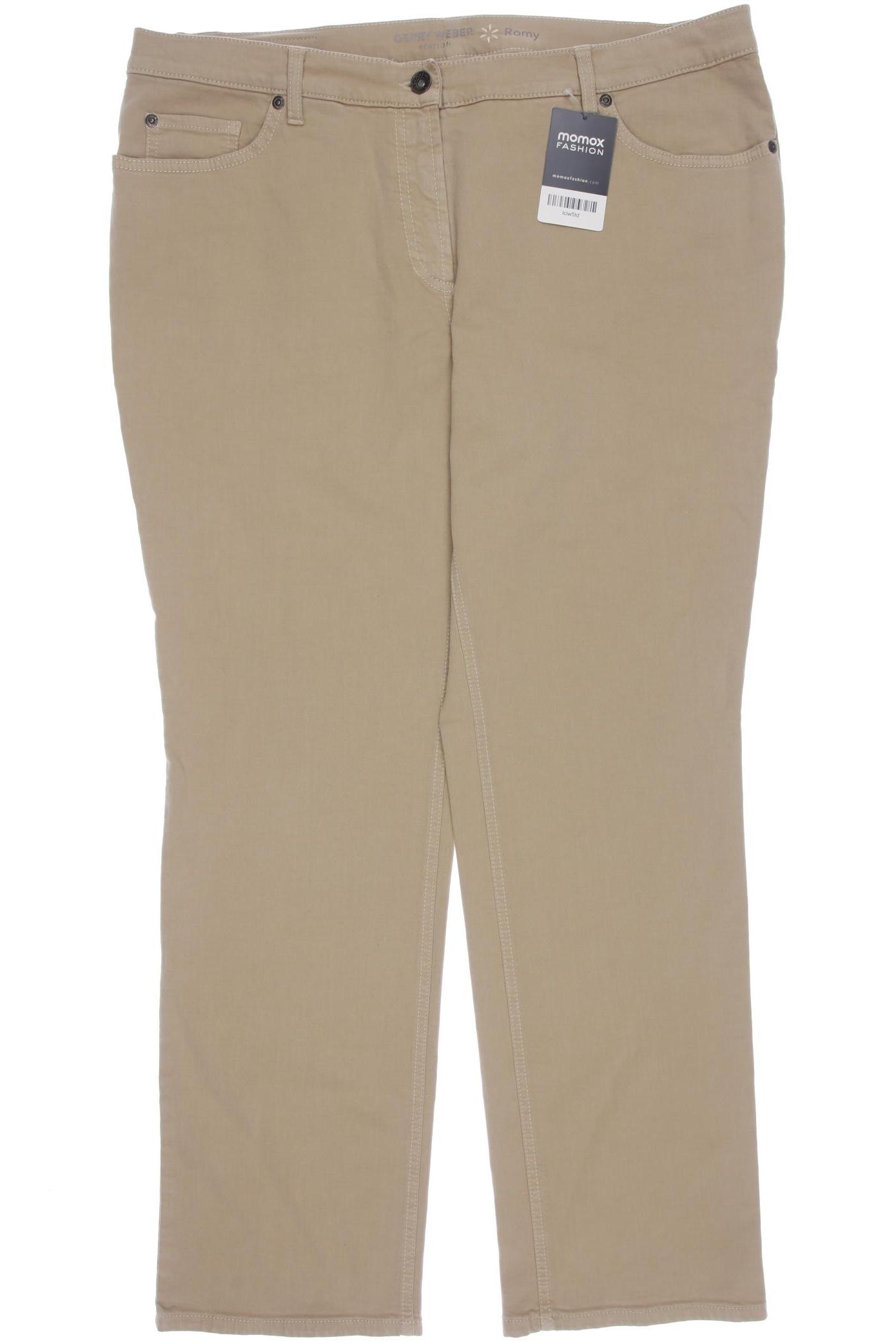 

Gerry Weber Damen Stoffhose, beige, Gr. 46