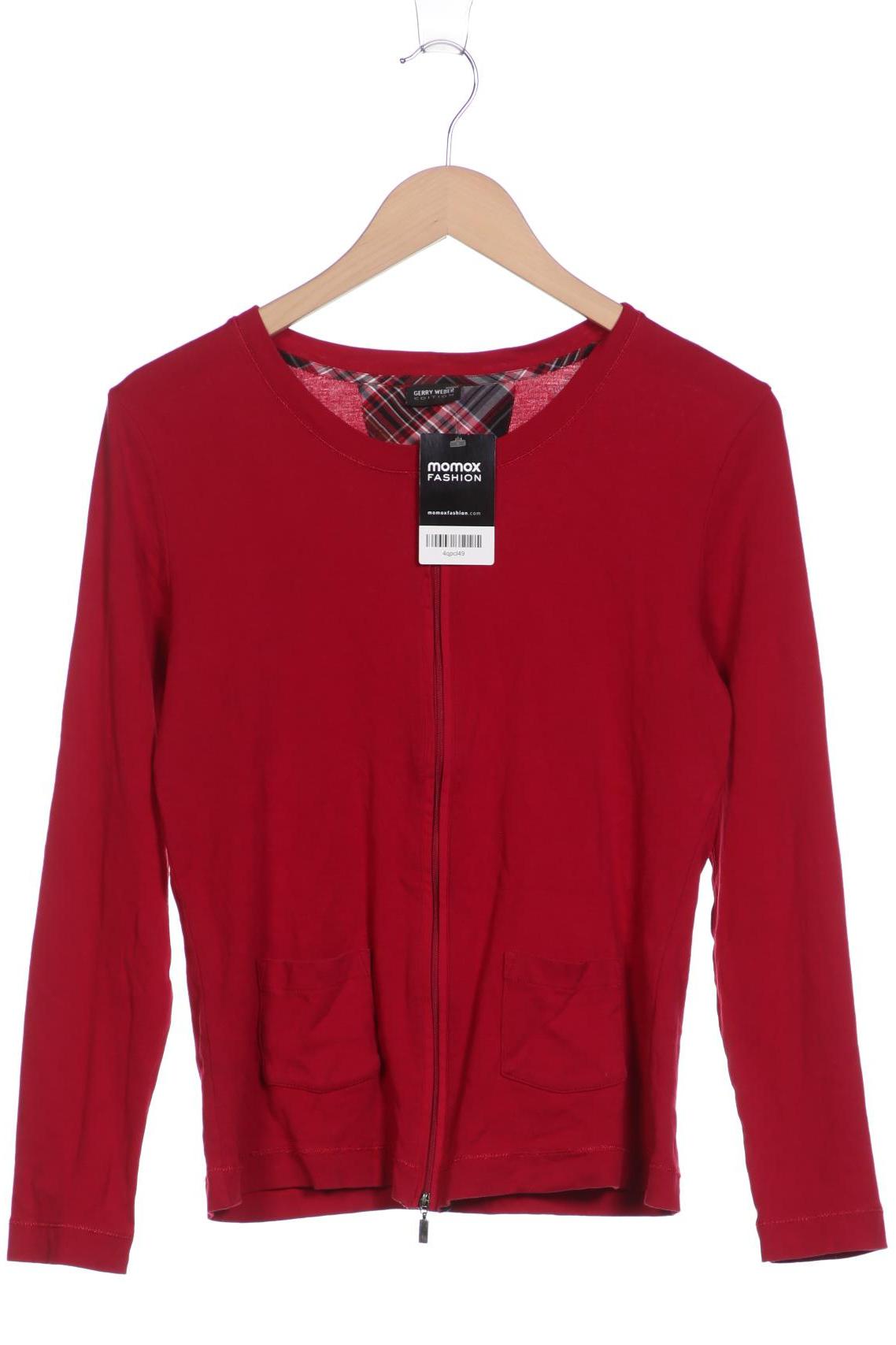 

Gerry Weber Damen Strickjacke, bordeaux, Gr. 38