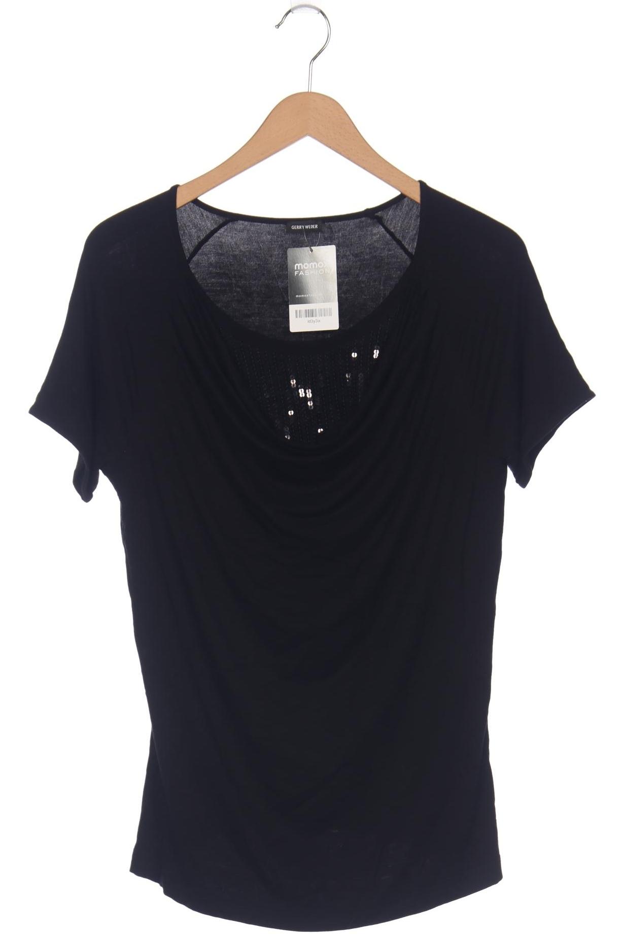 

Gerry Weber Damen T-Shirt, schwarz, Gr. 38