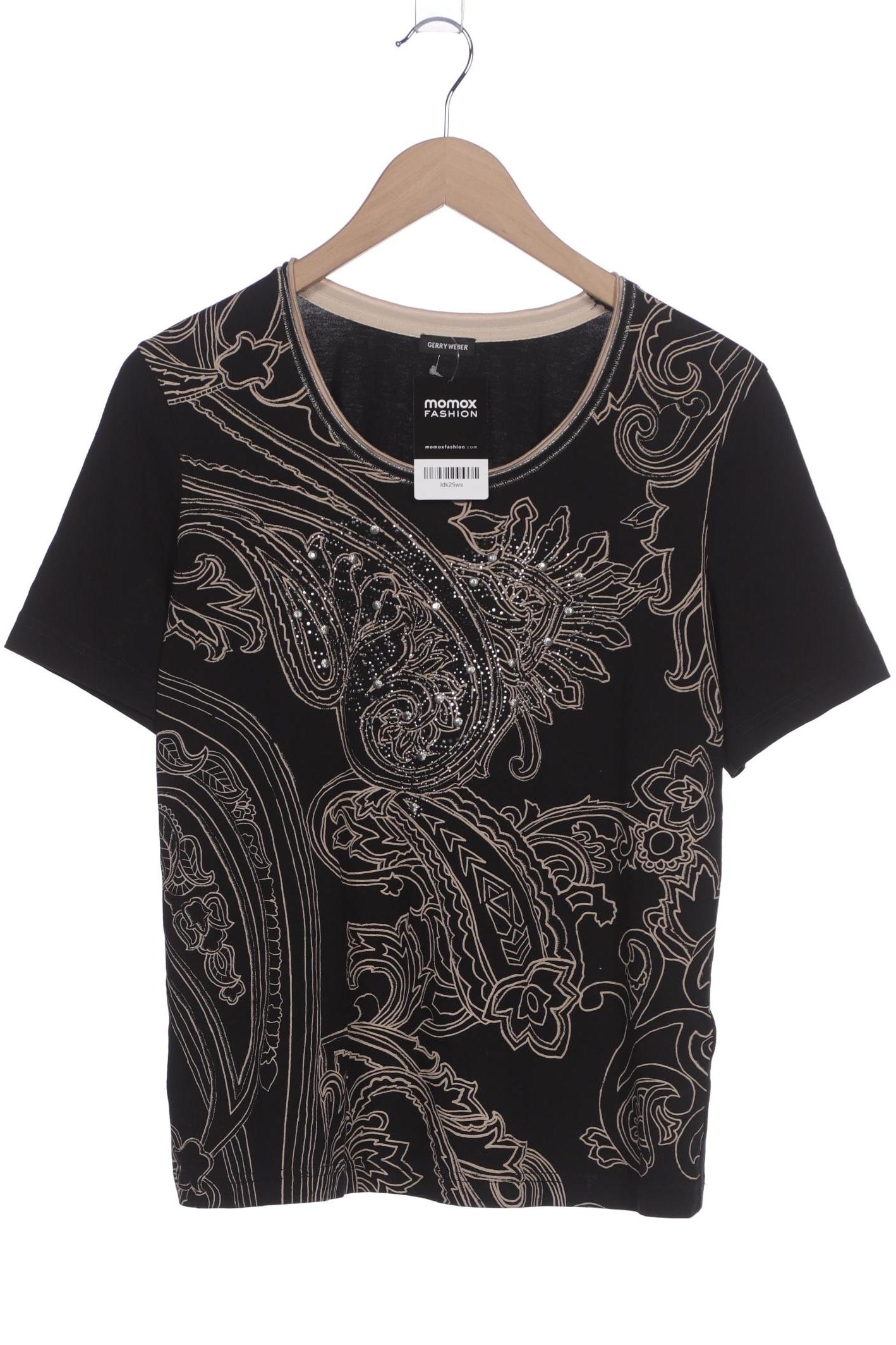 

Gerry Weber Damen T-Shirt, schwarz, Gr. 40
