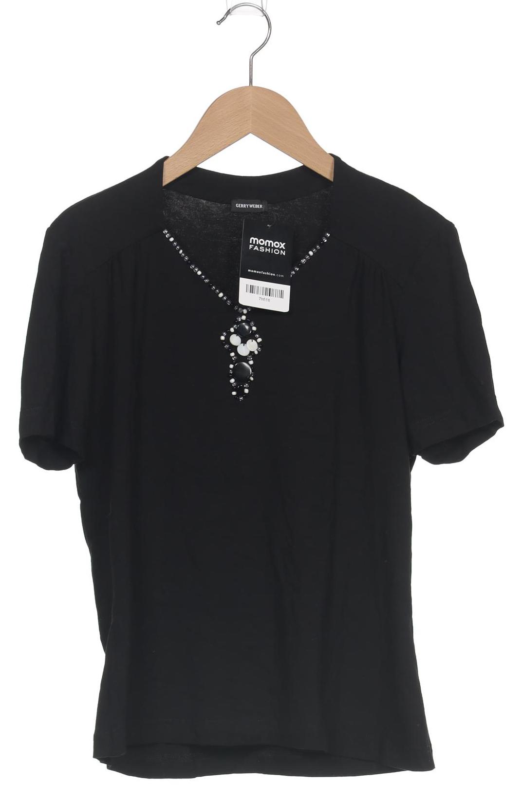 

Gerry Weber Damen T-Shirt, schwarz, Gr. 36