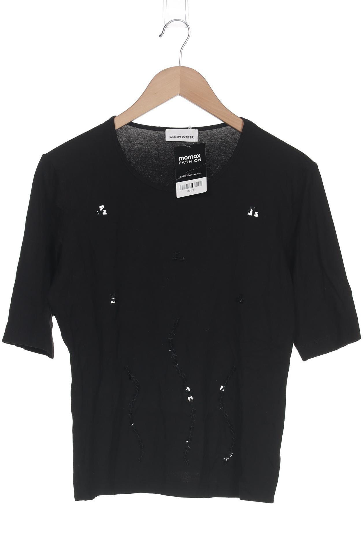 

Gerry Weber Damen T-Shirt, schwarz, Gr. 38
