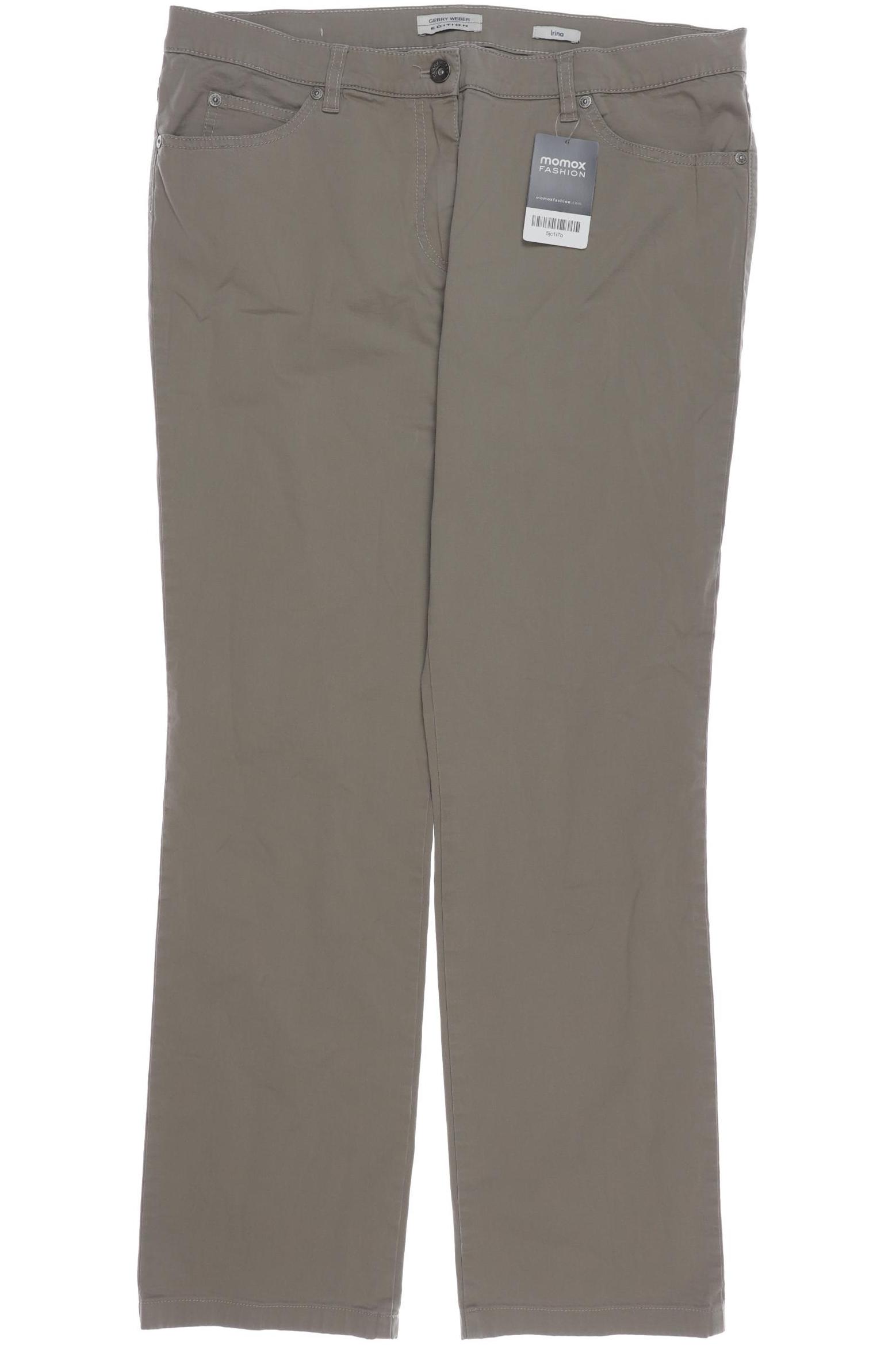 

Gerry Weber Damen Stoffhose, beige, Gr. 44