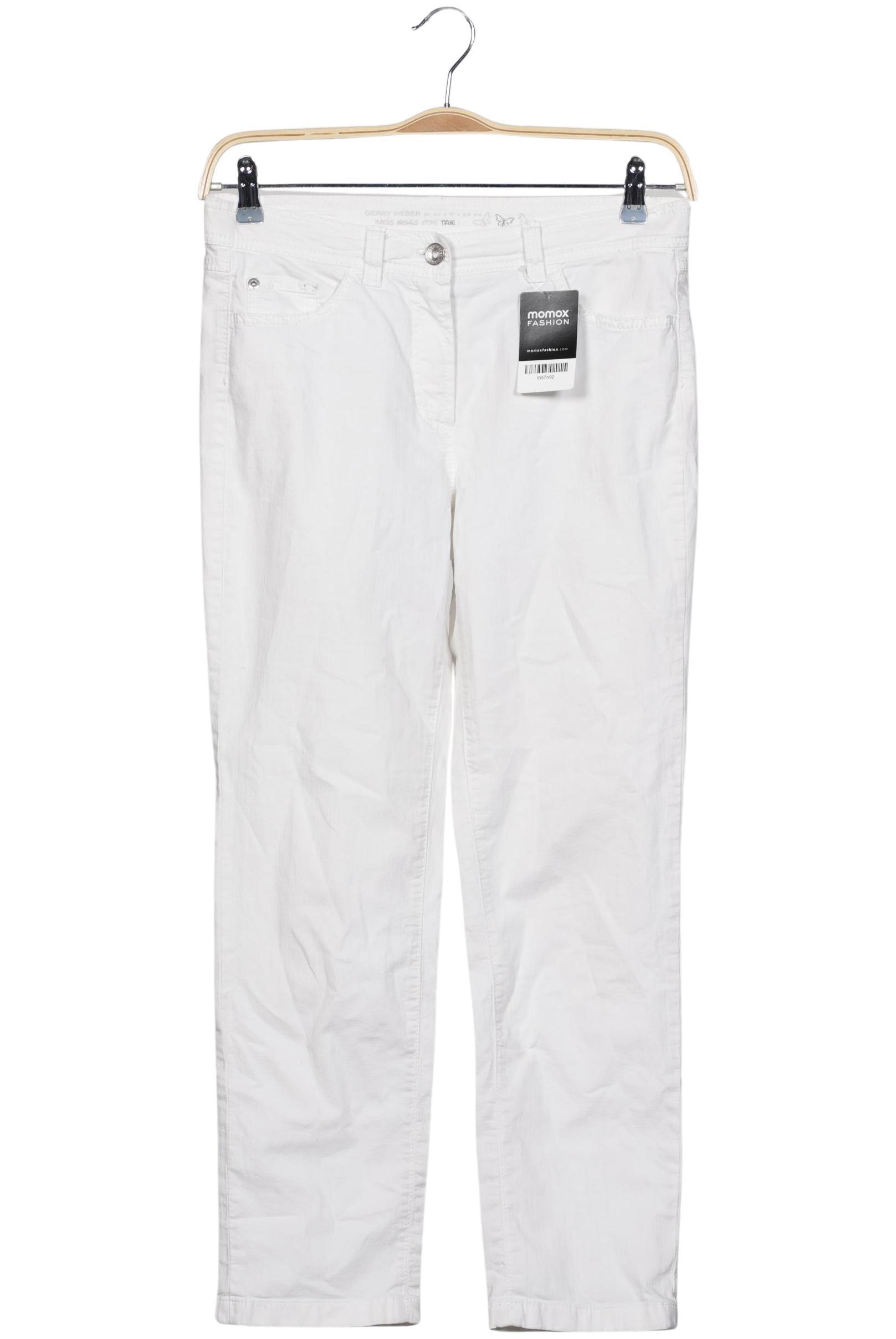 

Gerry Weber Damen Jeans, weiß, Gr. 38