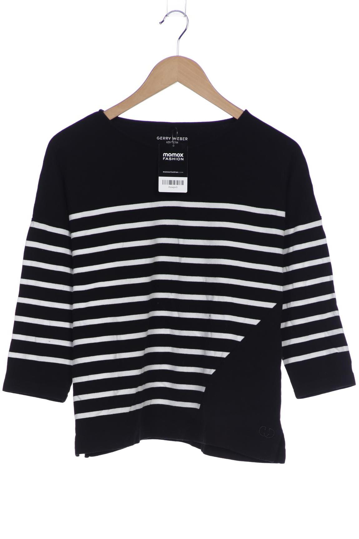 

Gerry Weber Damen Langarmshirt, schwarz, Gr. 38