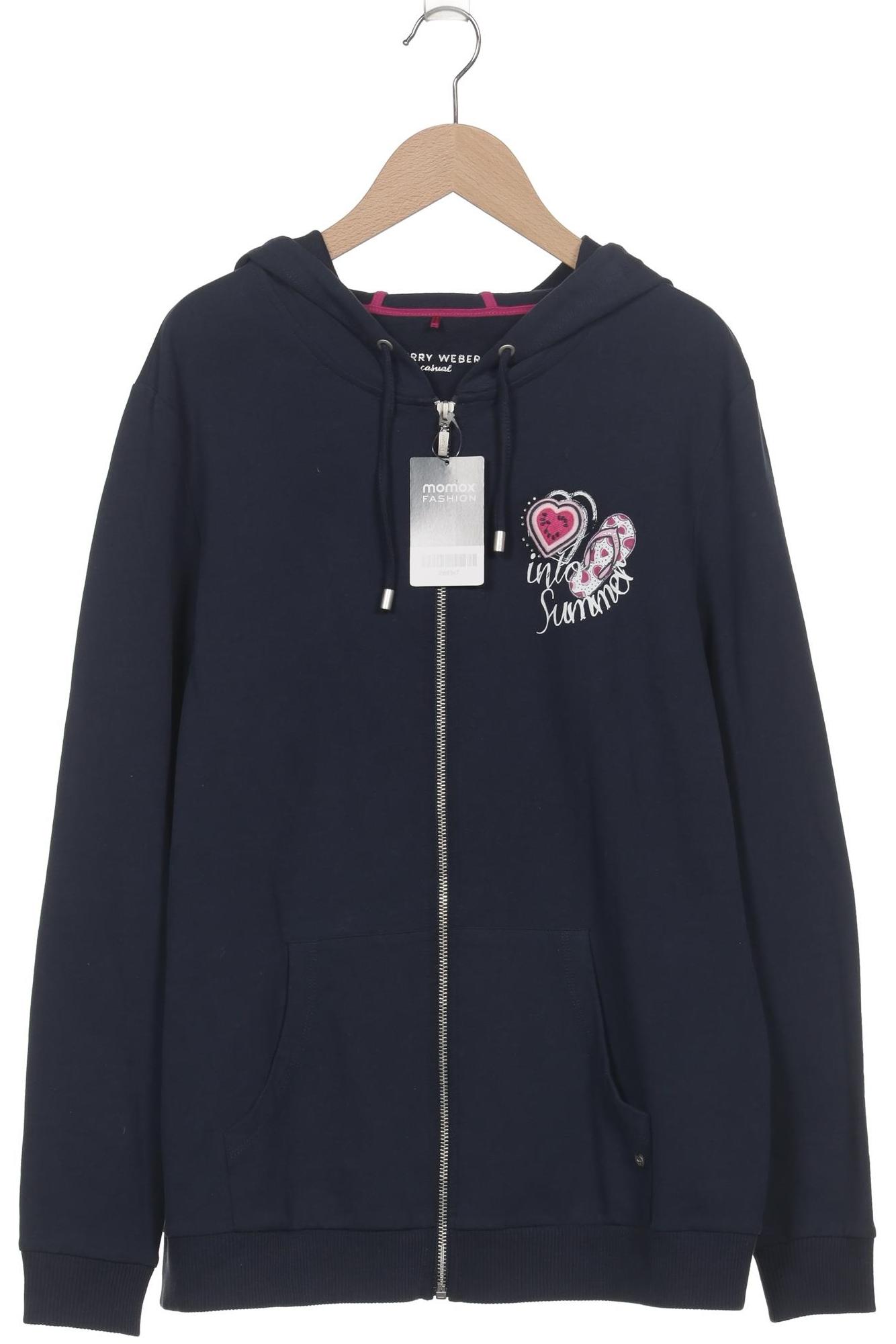 

Gerry Weber Damen Kapuzenpullover, marineblau, Gr. 44