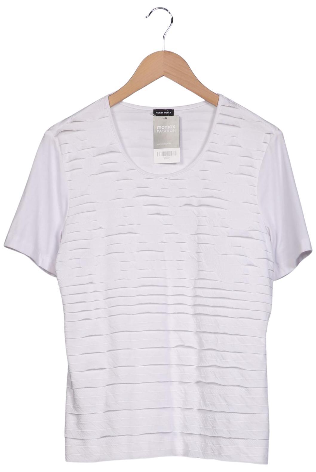 

Gerry Weber Damen T-Shirt, weiß, Gr. 42