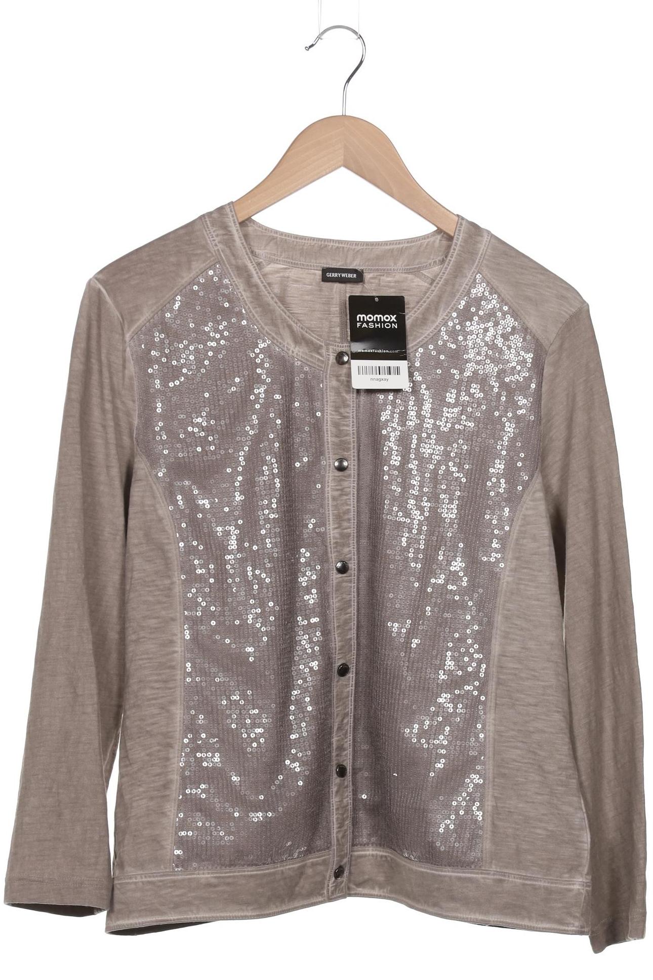 

Gerry Weber Damen Strickjacke, grau, Gr. 42