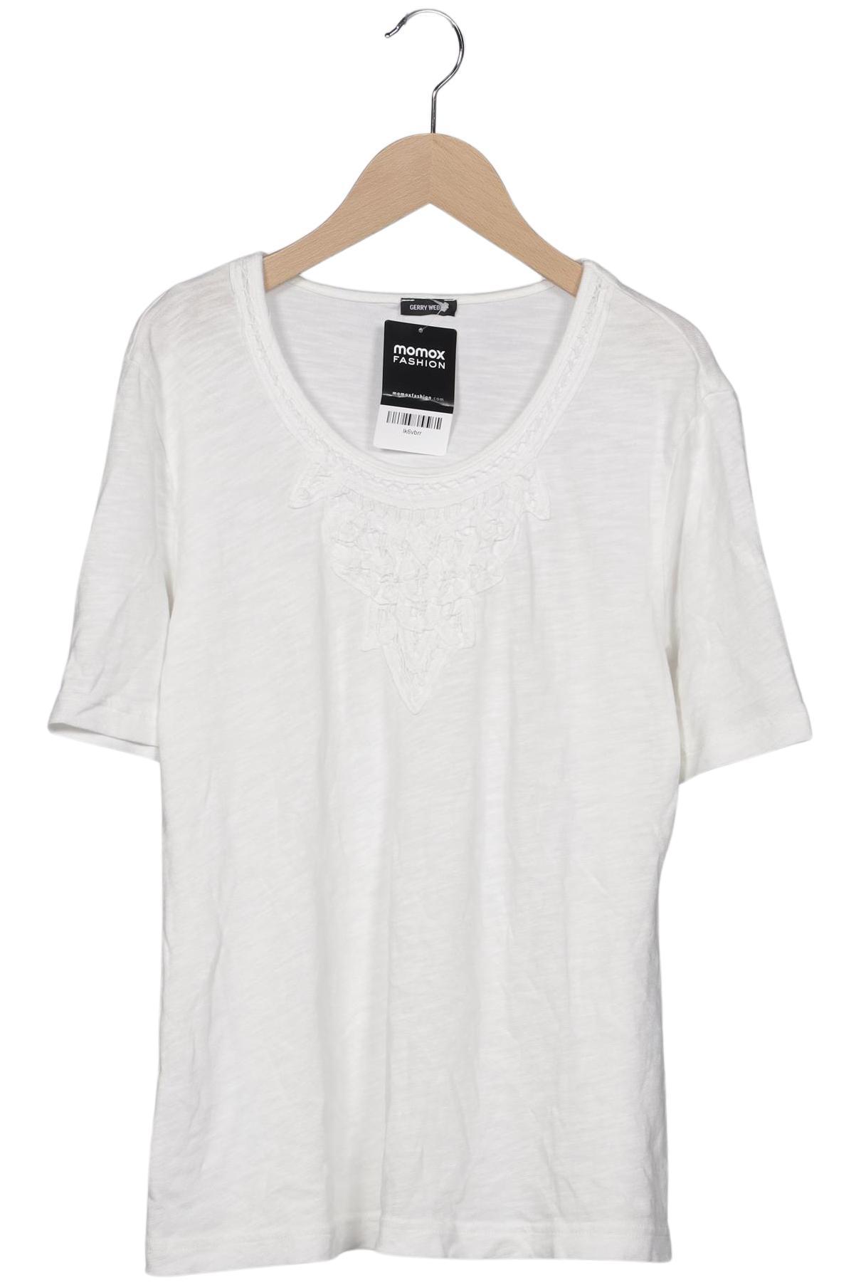 

Gerry Weber Damen T-Shirt, weiß, Gr. 42
