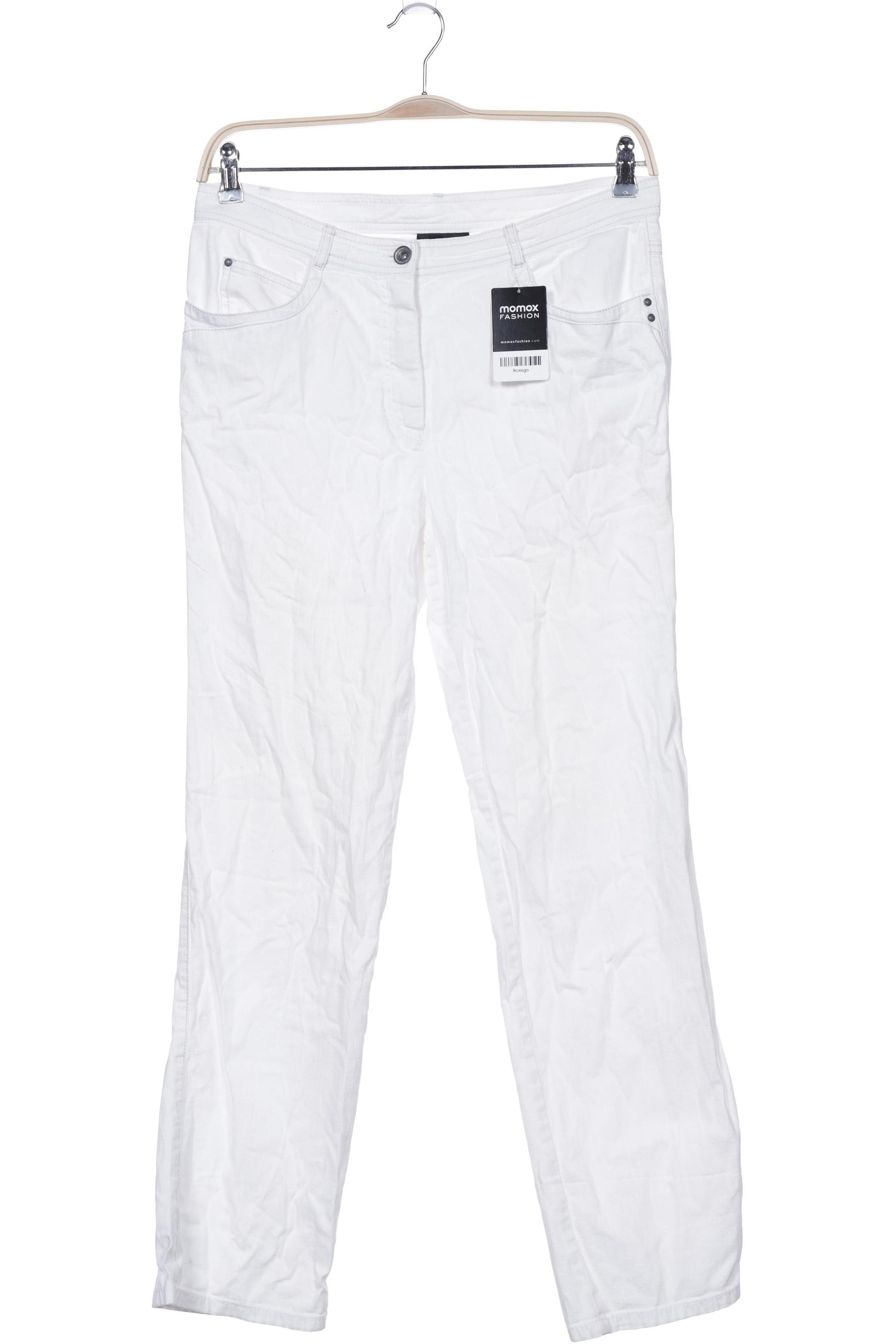 

Gerry Weber Damen Stoffhose, weiß, Gr. 40