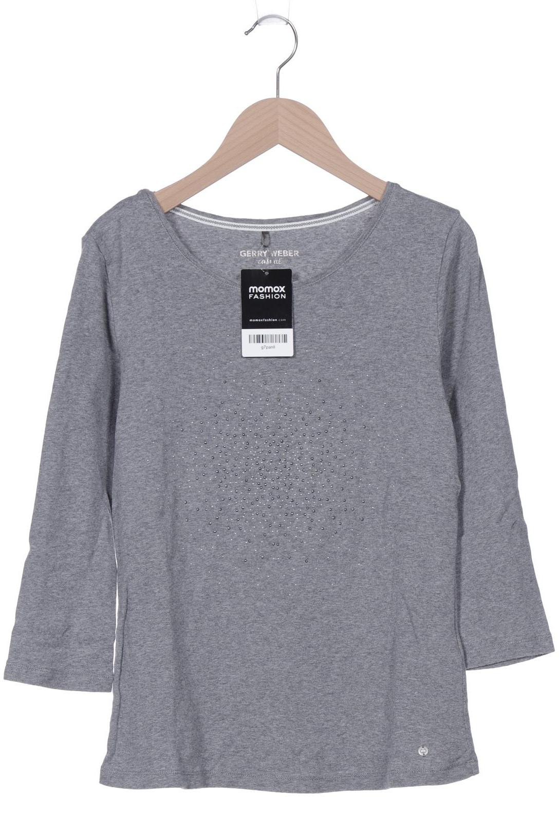 

Gerry Weber Damen Langarmshirt, grau, Gr. 36