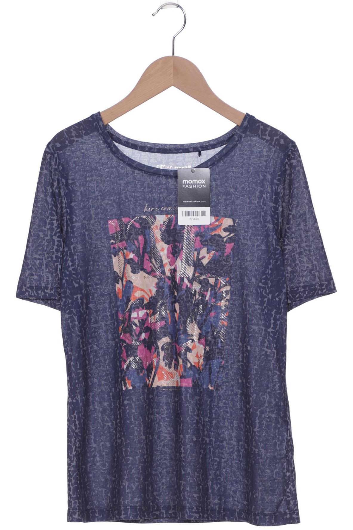 

Gerry Weber Damen T-Shirt, marineblau, Gr. 38