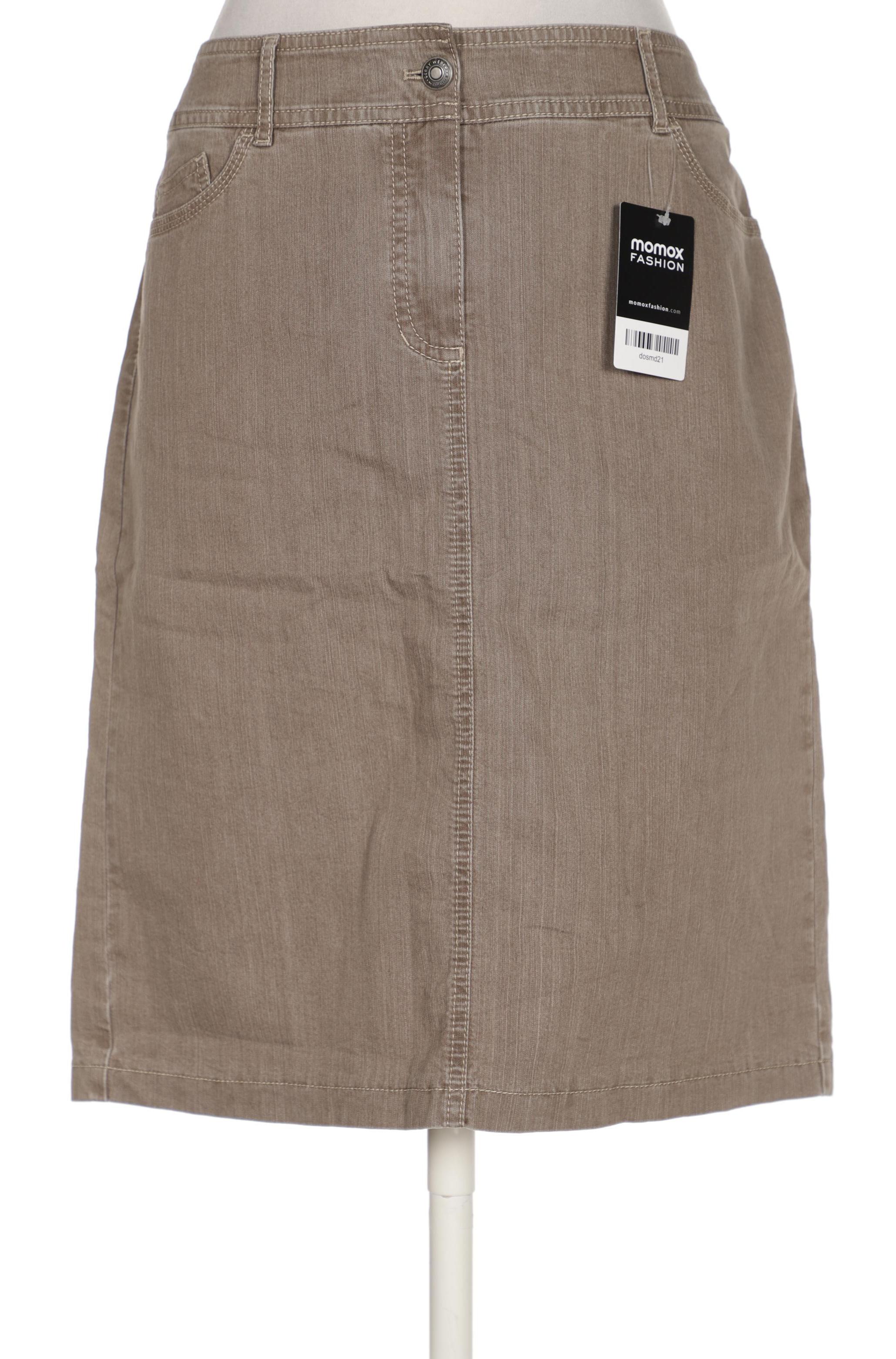 

Gerry Weber Damen Rock, beige, Gr. 40