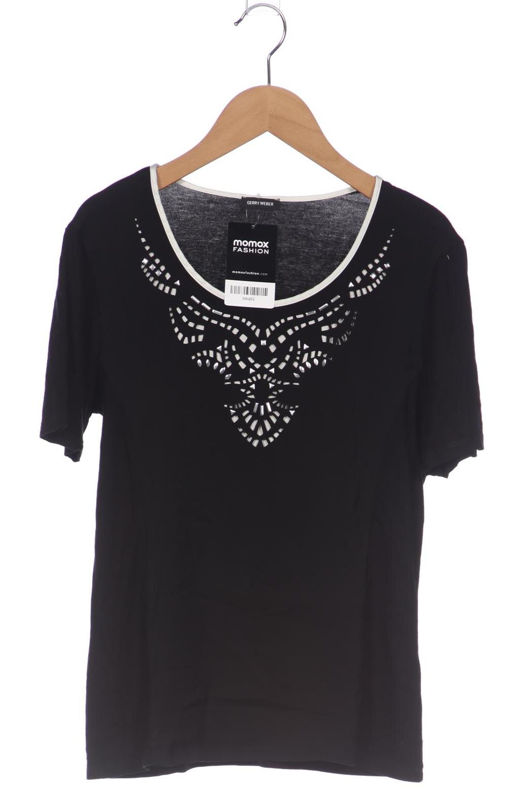 

Gerry Weber Damen T-Shirt, schwarz, Gr. 36